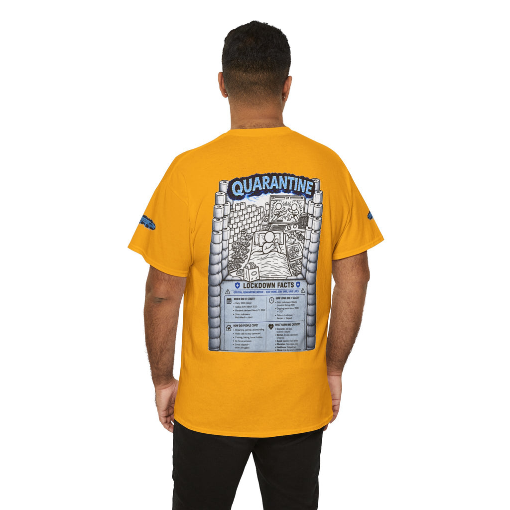 I Survived 2020 — LOCKDOWN S3:E1: Special Edition "Quarantine" Unisex Heavy Cotton Tee