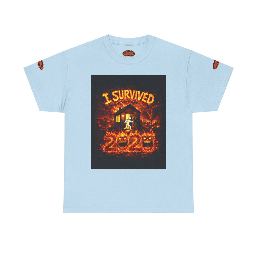 I Survived 2020 — WILDFIRES S2:E3: Special Edition "The California Wildfires" Memorial Unisex Heavy Cotton Tee