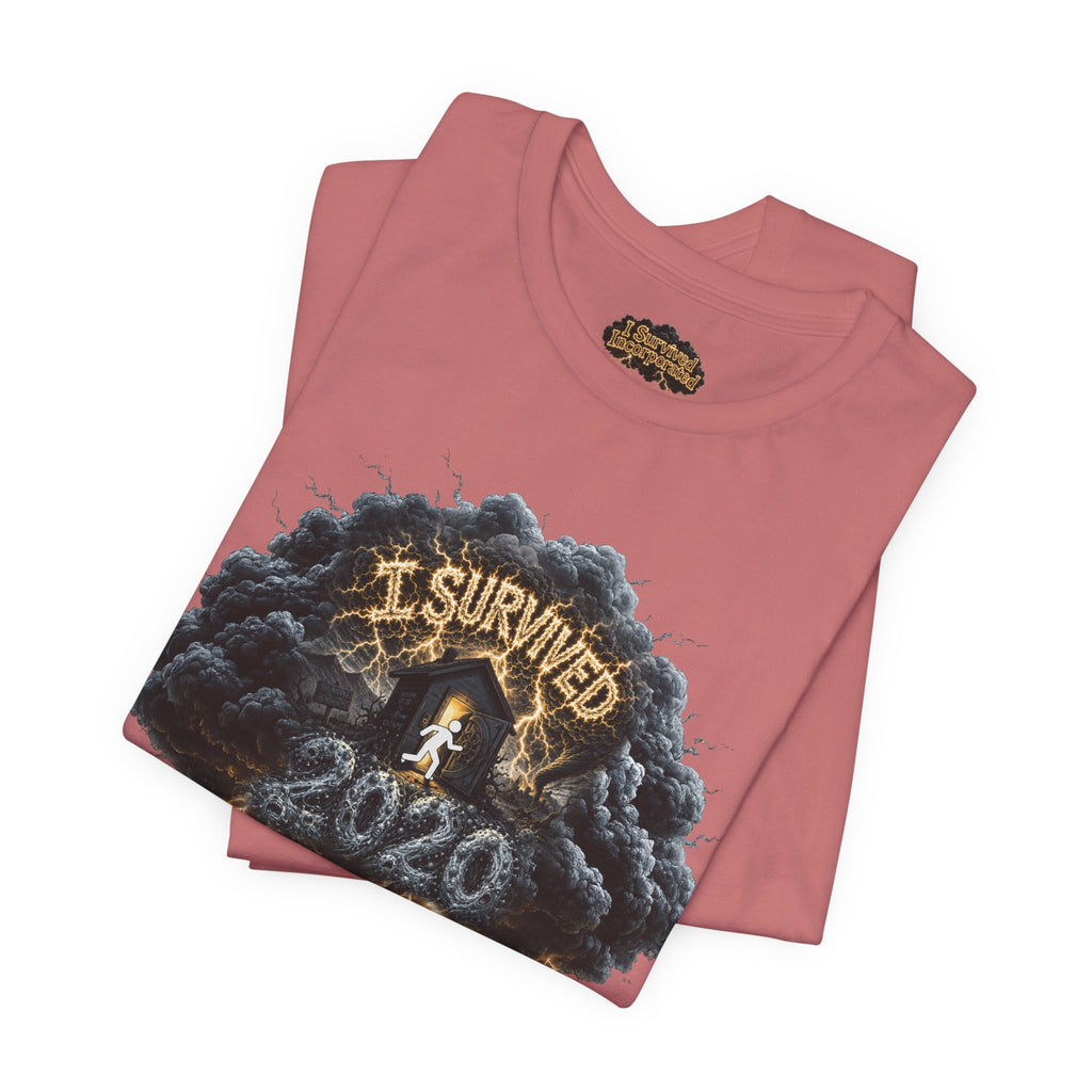 I Survived 2020 — Director's Cut Original Design Teaser Tee | Season 1 Premiere Drop Unisex Jersey Short Sleeve Tee