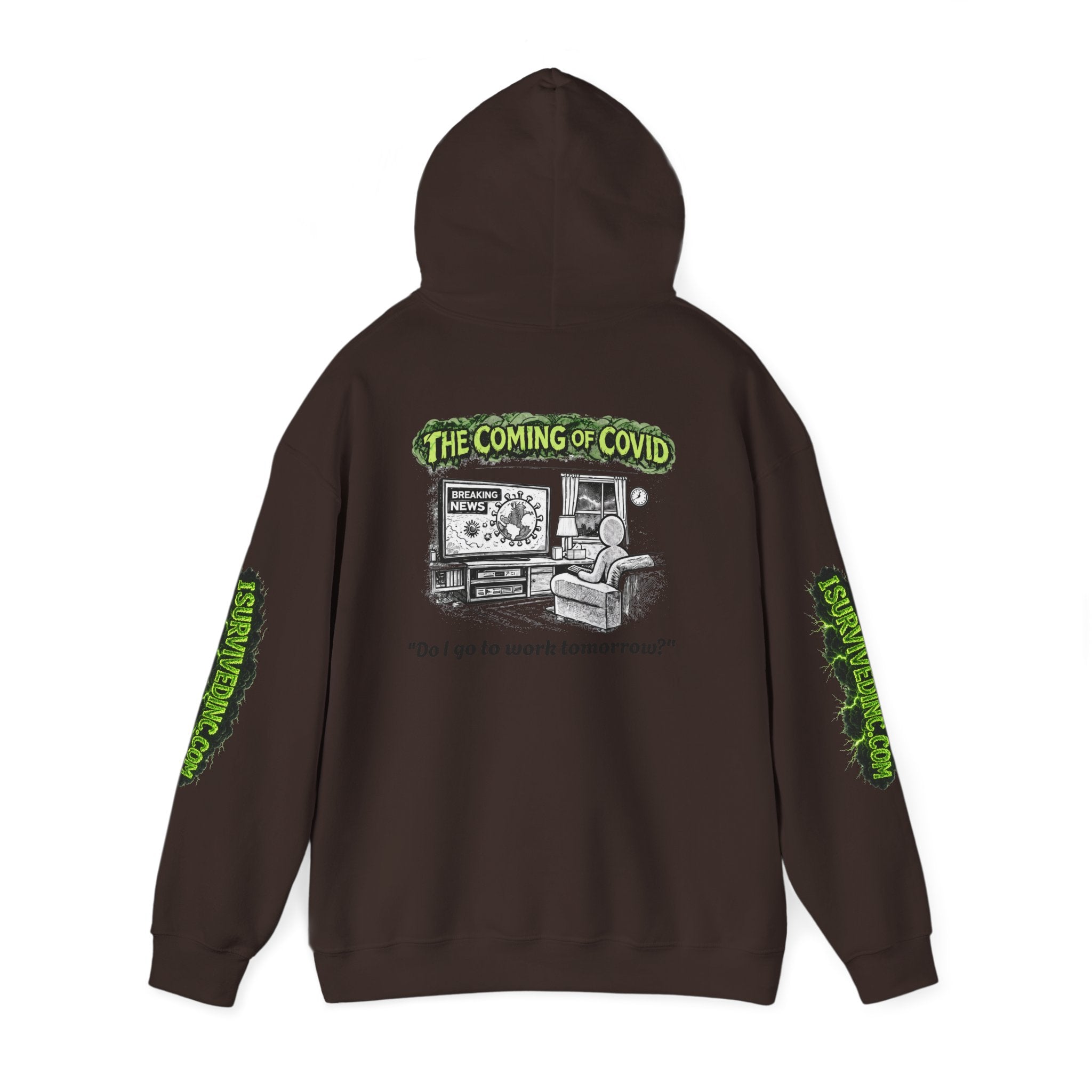 I Survived 2020 — S1:E2 "The Coming of COVID" | Pandemic Edition Hoodie Sweatshirt