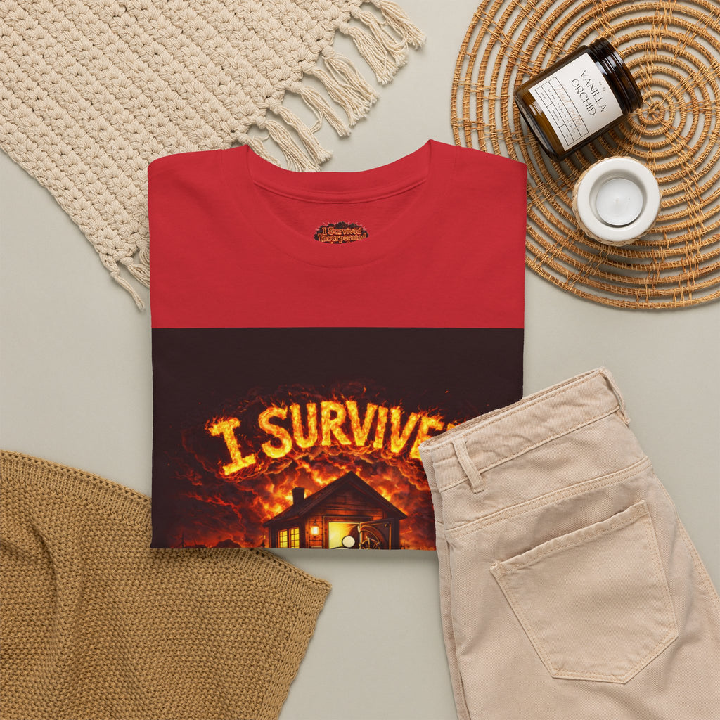 I Survived 2020 — WILDFIRES S2:E2: Special Edition "The Bobcat Fire" Memorial Unisex Heavy Cotton Tee