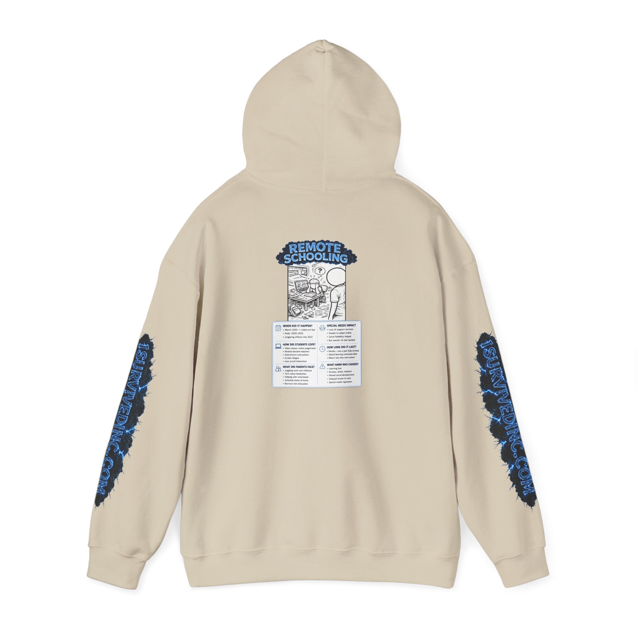 I Survived 2020 — LOCKDOWN S3:E3: "Remote Schooling" Hoodie