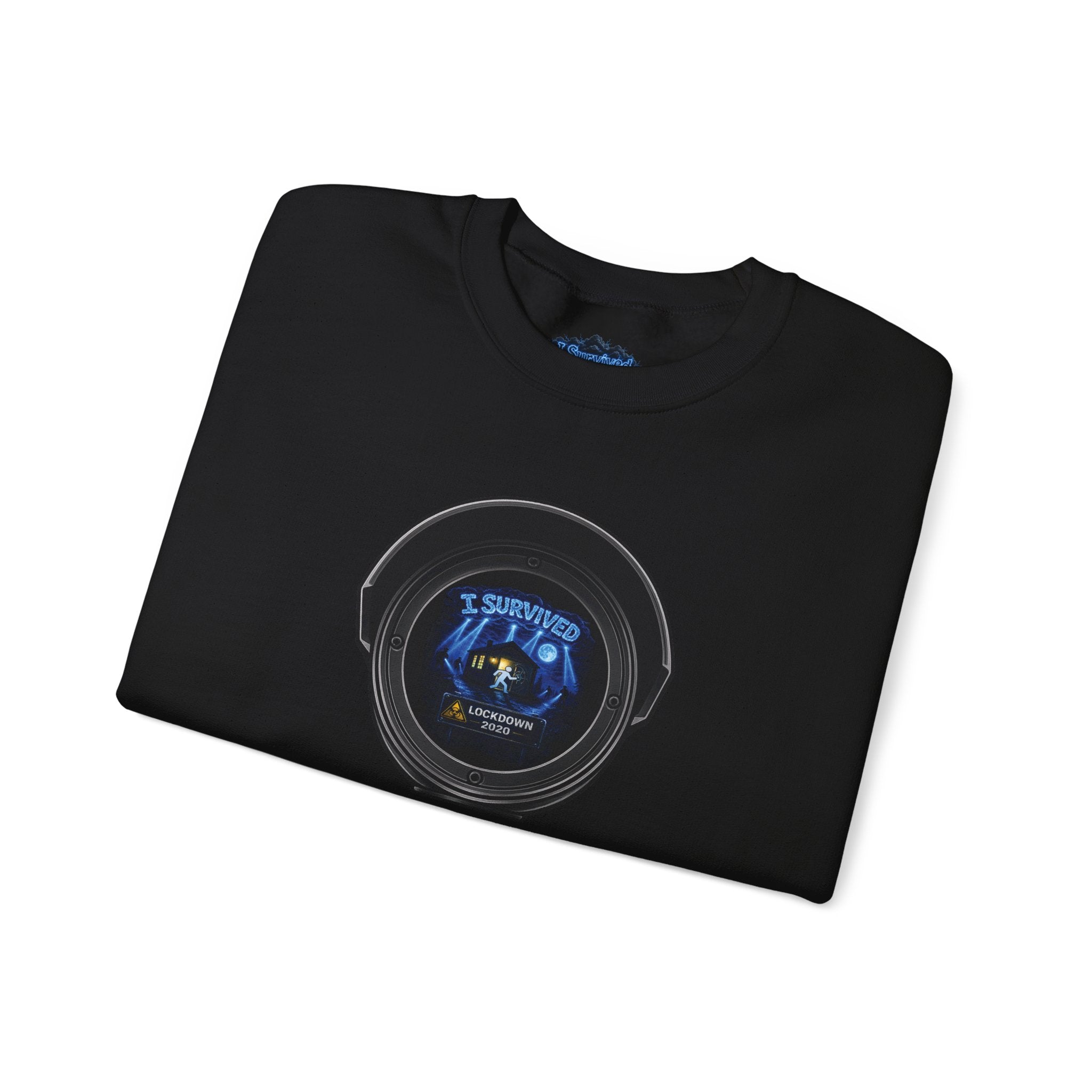 I Survived 2020 — LOCKDOWN S3:E3: Director's Cut Special Edition "Remote Schooling" Unisex Heavy Blend™ Crewneck Sweatshirt