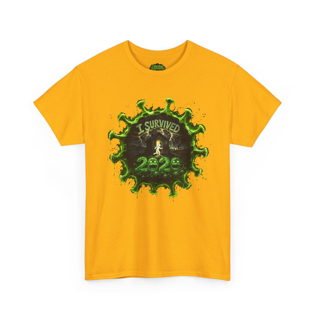 I Survived 2020 — Director's Cut S1:E4 "Mask Madness Mayhem Moment" | Pandemic Edition Unisex Heavy Cotton Tee