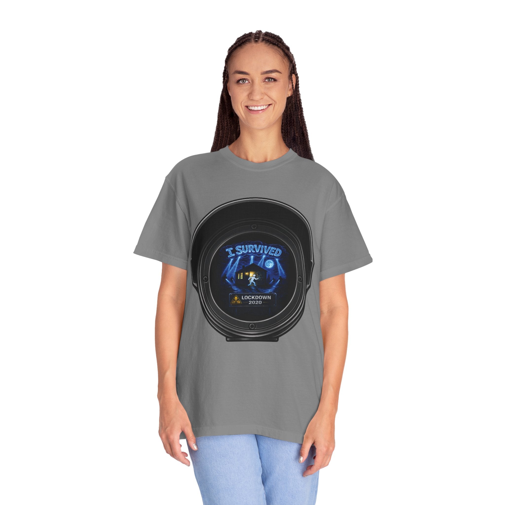 I Survived 2020 — Director's Cut S3:E2 "Dating Under Lockdown" | Lockdown Edition Documentary Unisex Garment-Dyed T-shirt