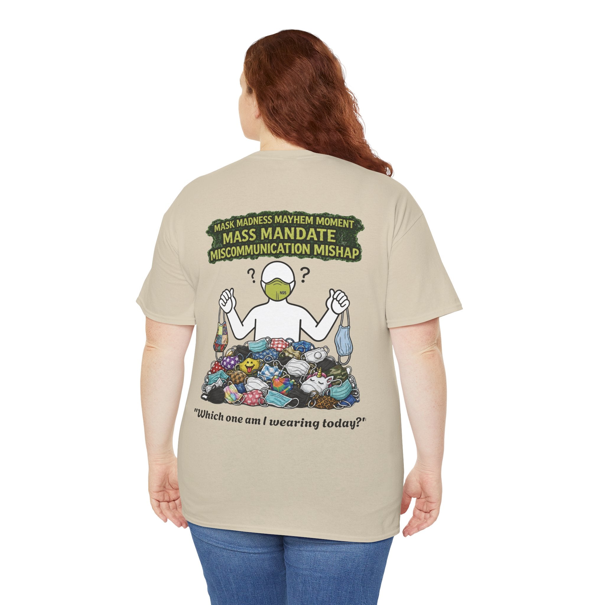 I Survived 2020 — Director's Cut S1:E4 "Mask Madness Mayhem Moment" | Pandemic Edition Unisex Heavy Cotton Tee