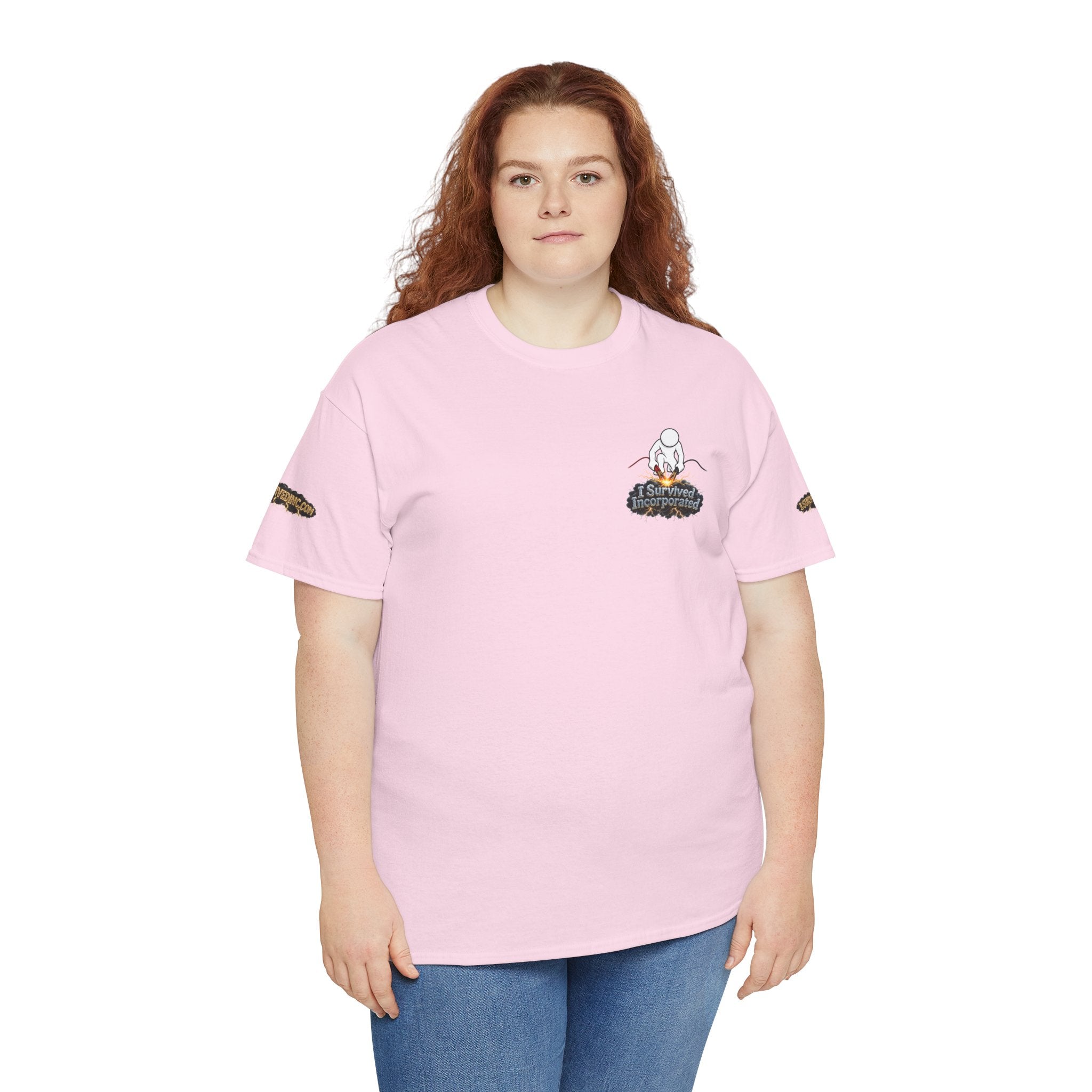I Survived 2020 — "Please Stand By" Test Pattern Tee Special Edition Summer Premier Unisex Heavy Cotton Tee