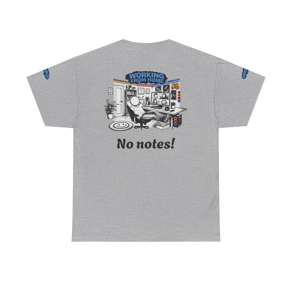I Survived 2020 — LOCKDOWN S3:E3: Director's Cut Special Edition "Working From Home" Unisex Heavy Cotton Tee