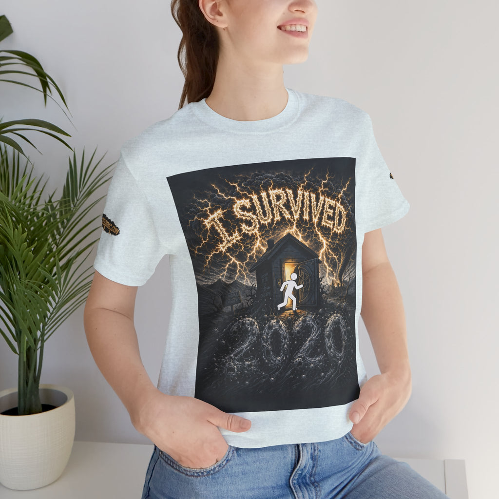 I Survived 2020 — Original PILOT Design: Special Edition Unisex Jersey Short Sleeve Tee