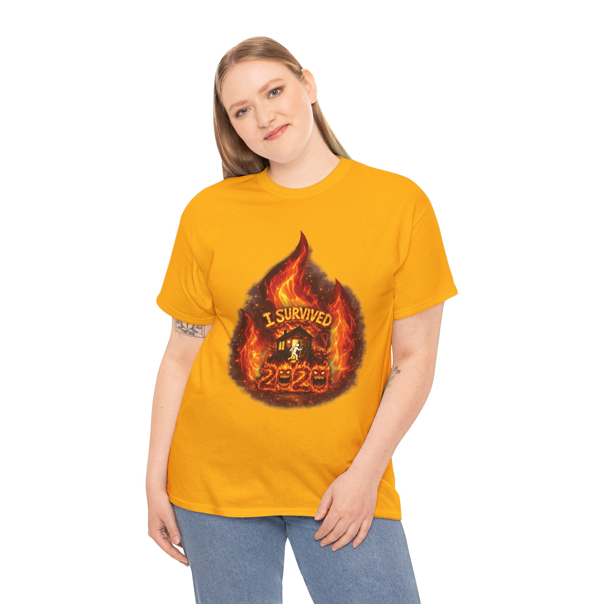 I Survived 2020 — Director's Cut S2:E3 "The California Wildfires" | Wildfire Edition Memorial Unisex Heavy Cotton Tee