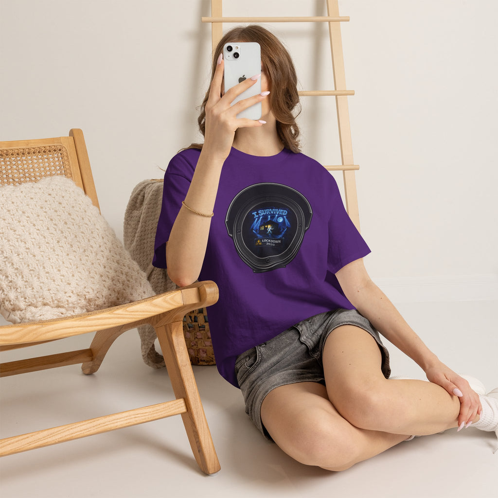 I Survived 2020 — Director's Cut S3:E1 "Quarantine" | Lockdown Edition Documentary Unisex Heavy Cotton Tee