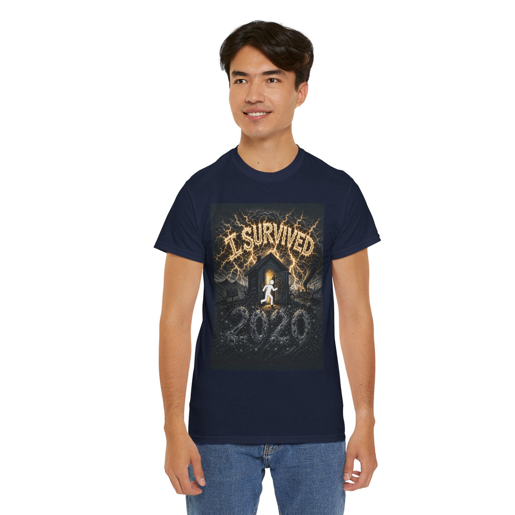 I Survived 2020 — Original PILOT Design Unisex Heavy Cotton Tee
