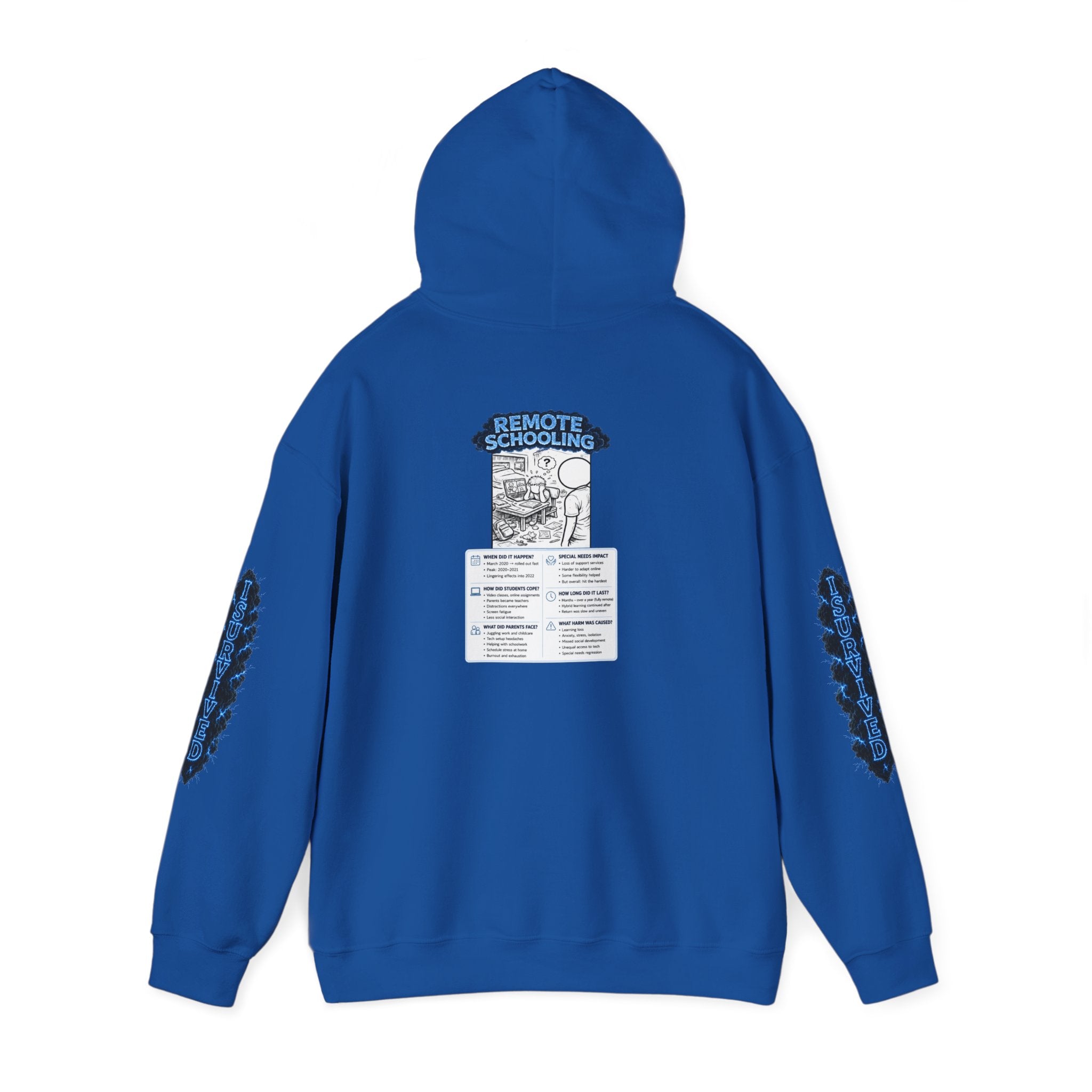 I Survived 2020 — LOCKDOWN S3:E3: Director's Cut "Remote Schooling" Hoodie
