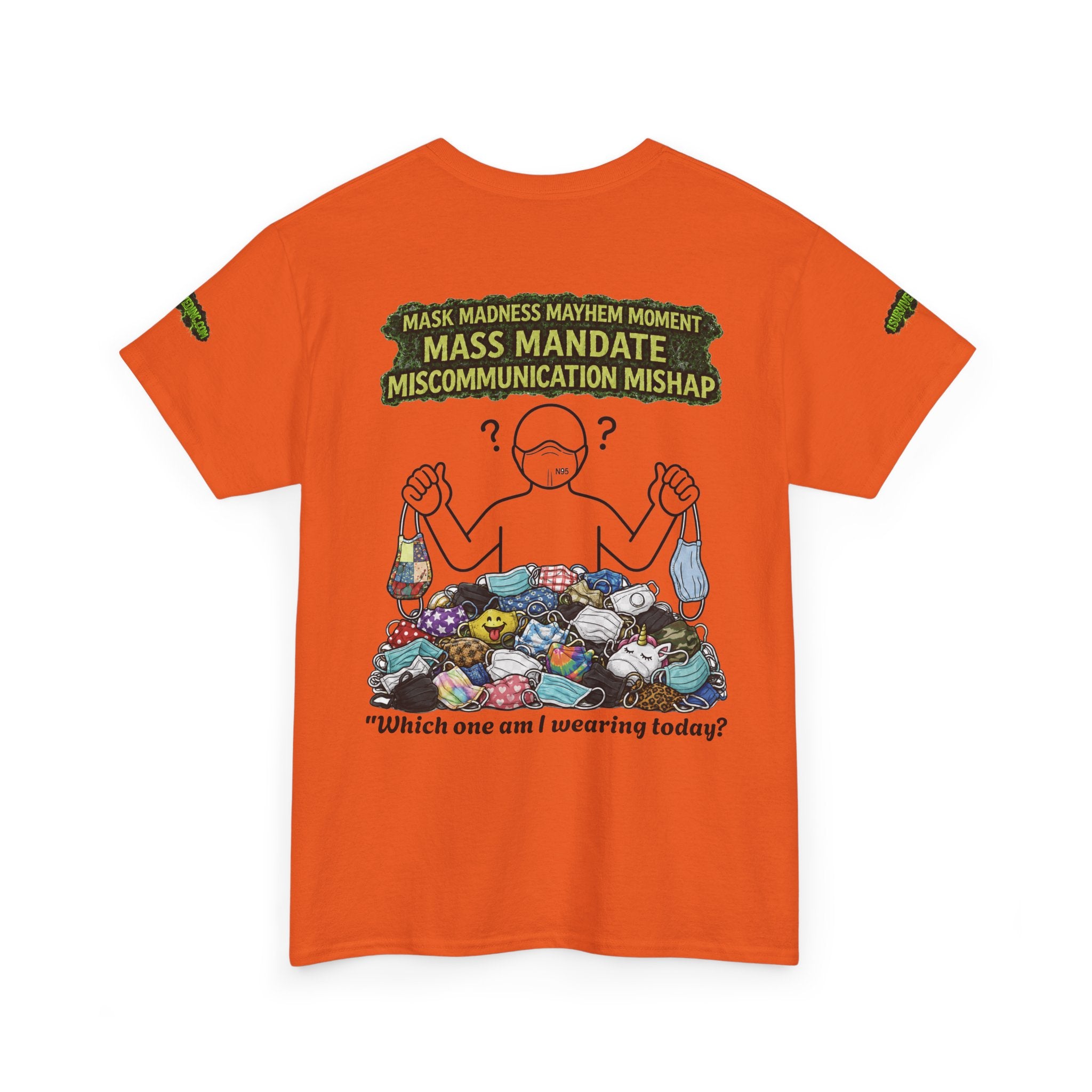 I Survived 2020 — S1:E4 "Mask Madness Mayhem Moment" | Pandemic Edition Unisex Heavy Cotton Tee (SPECIAL EDITION)
