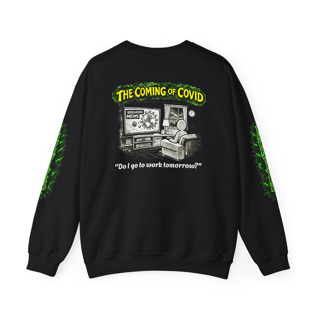 I Survived 2020 — PANDEMIC S1:E2: Director's Cut "The Coming of COVID" Unisex Heavy Blend™ Crewneck Sweatshirt