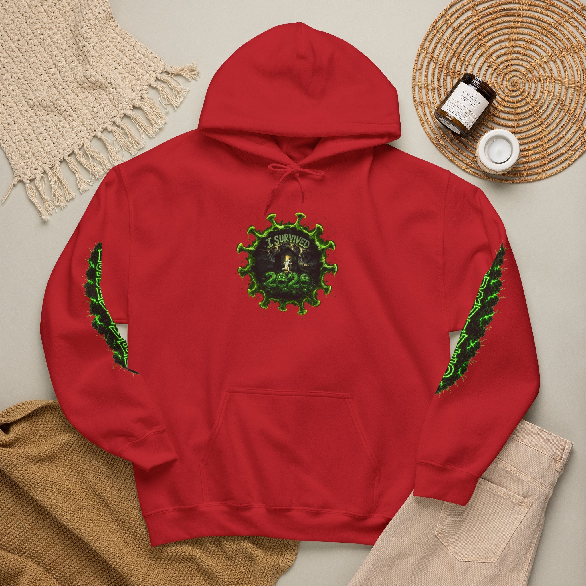 I Survived 2020 — Director's Cut S1:E4 "Mask Madness Mayhem Moment" | Pandemic Edition Hoodie Sweatshirt
