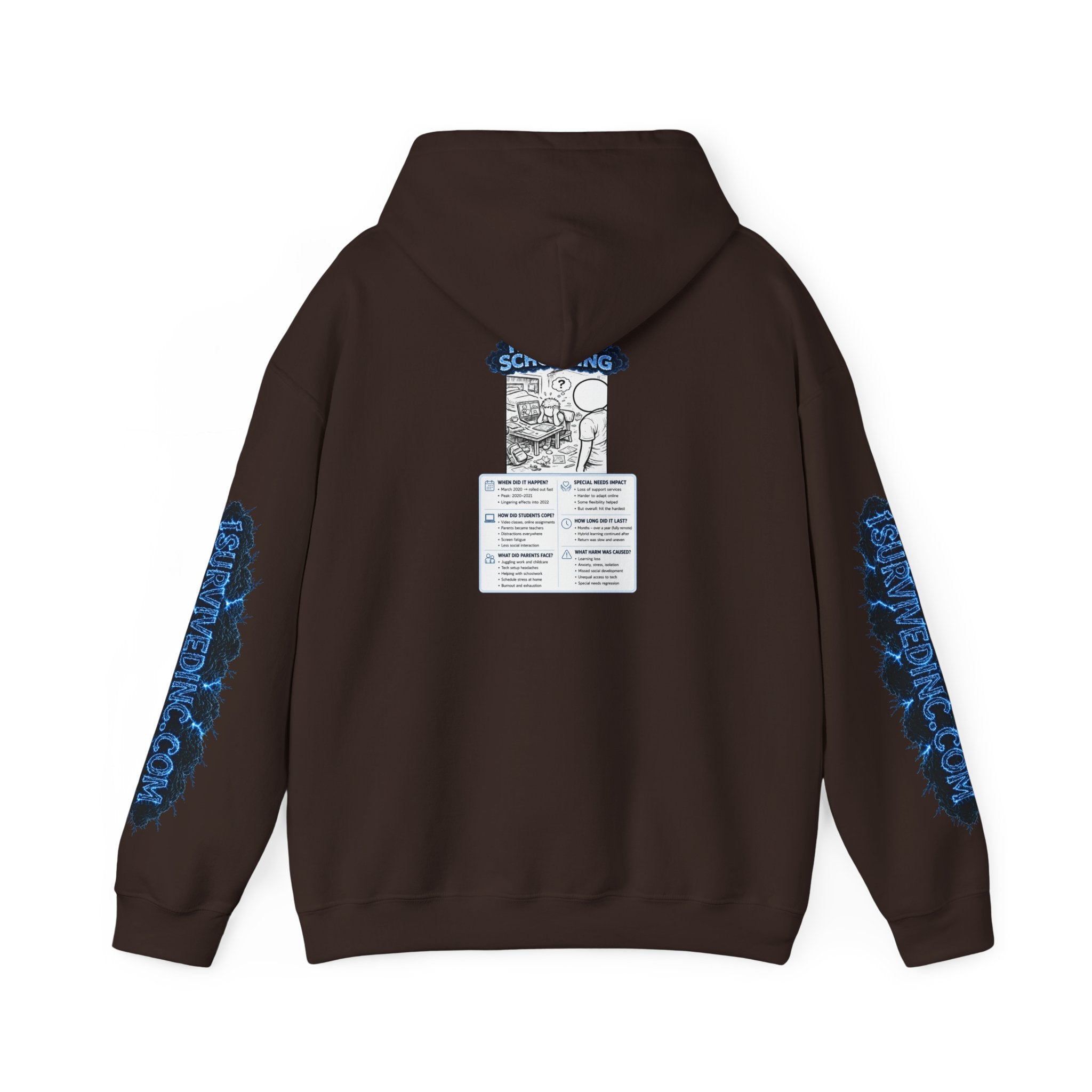 I Survived 2020 — LOCKDOWN S3:E3: "Remote Schooling" Hoodie