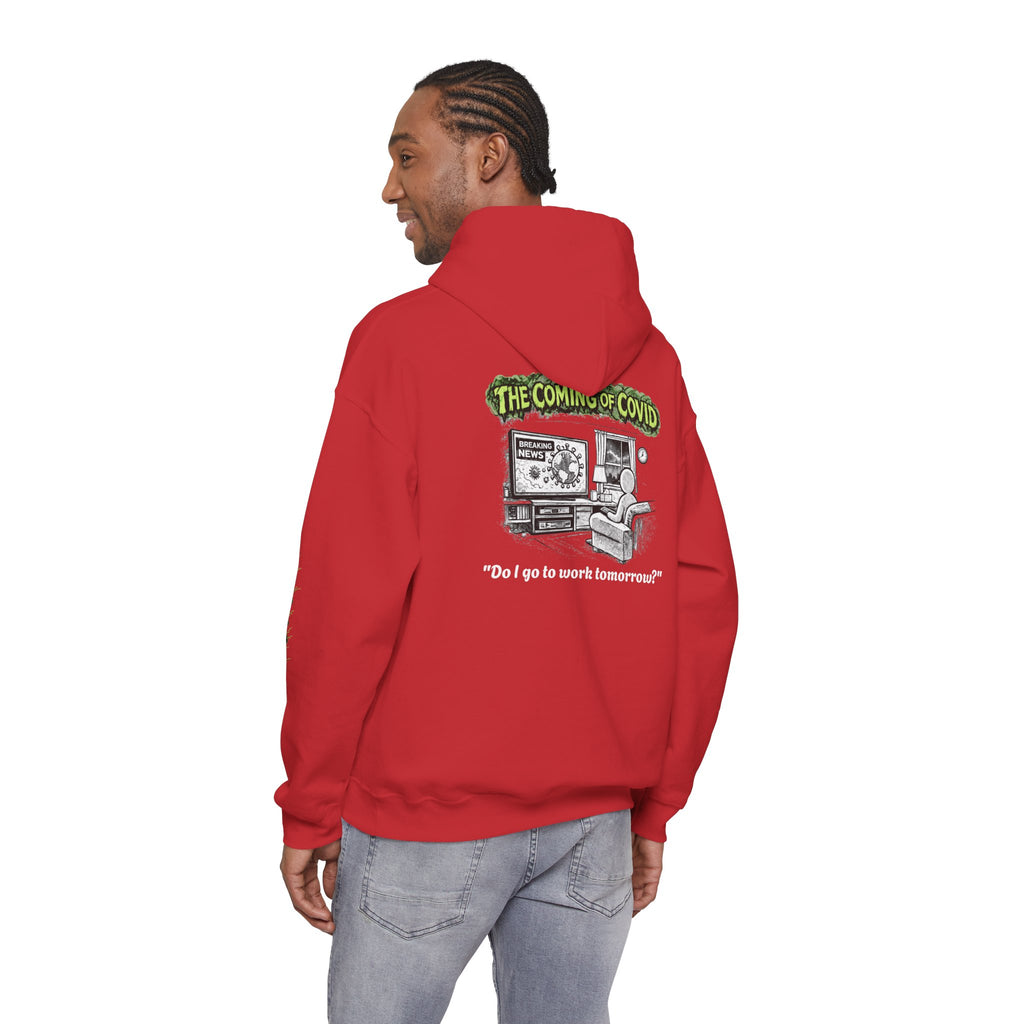 I Survived 2020 — Director's Cut S1:E2 "The Coming of COVID" | Pandemic Edition Hoodie Sweatshirt