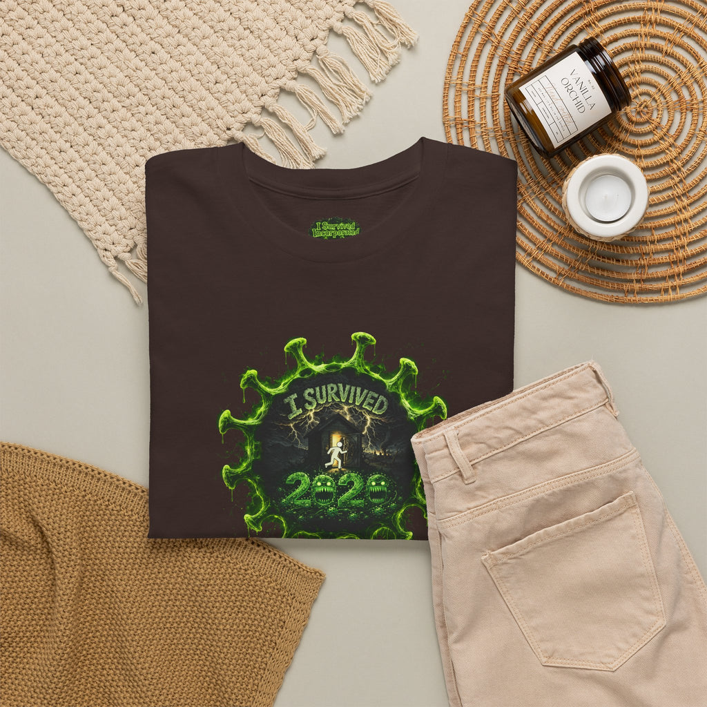 I Survived 2020 — PANDEMIC S1:E1: Director's Cut Special Edition "COVID-19: The Coronavirus" Unisex Garment-Dyed Tee