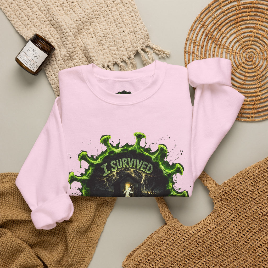 I Survived 2020 — Director's Cut S1:E2 "The Coming of COVID" | Pandemic Edition Unisex Heavy Blend™ Crewneck Sweatshirt