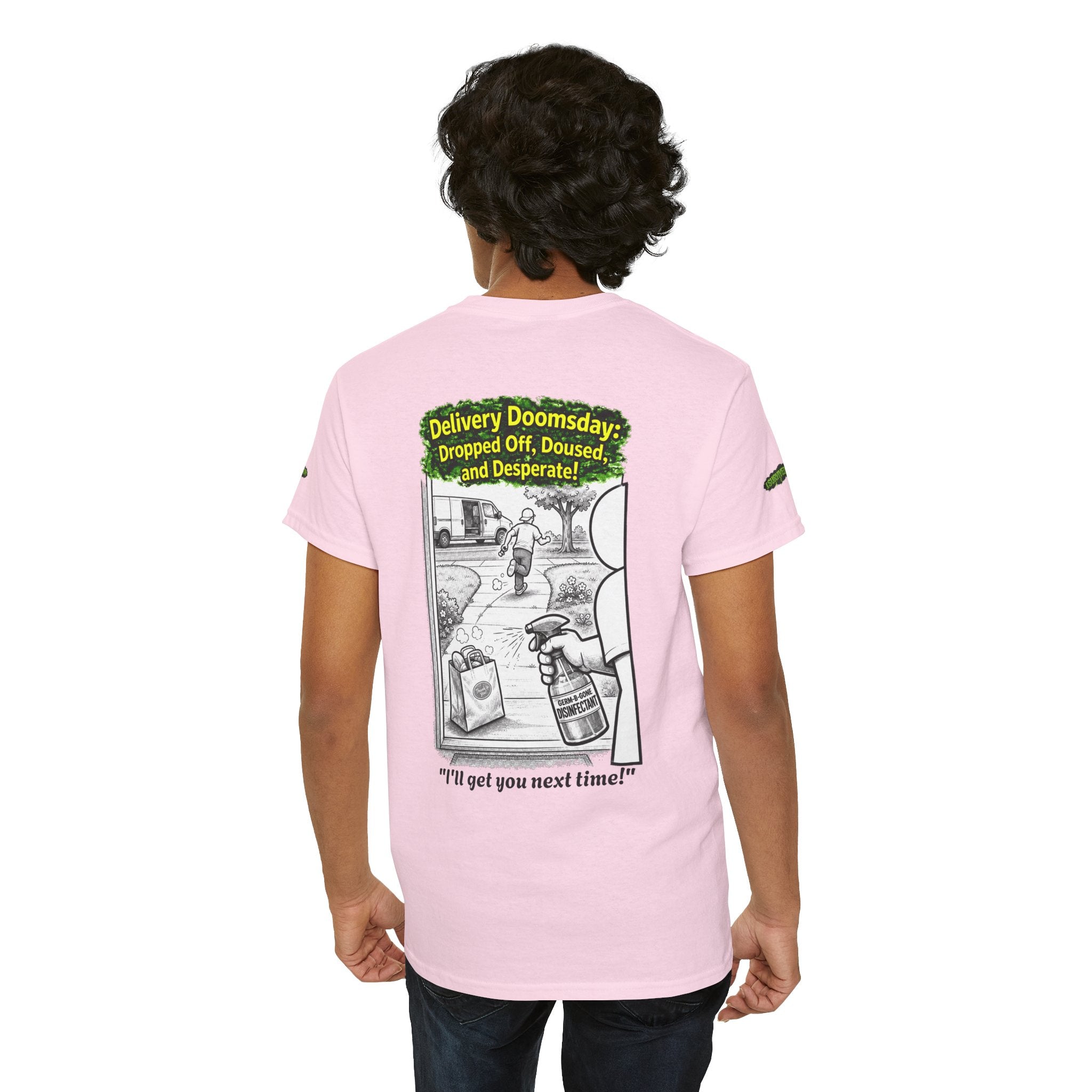 Sobreviví al 2020 — T1:E5 "El día del juicio final de las entregas" | Camiseta unisex de algodón pesado (Edición Pandemia) (EDICIÓN ESPECIAL)