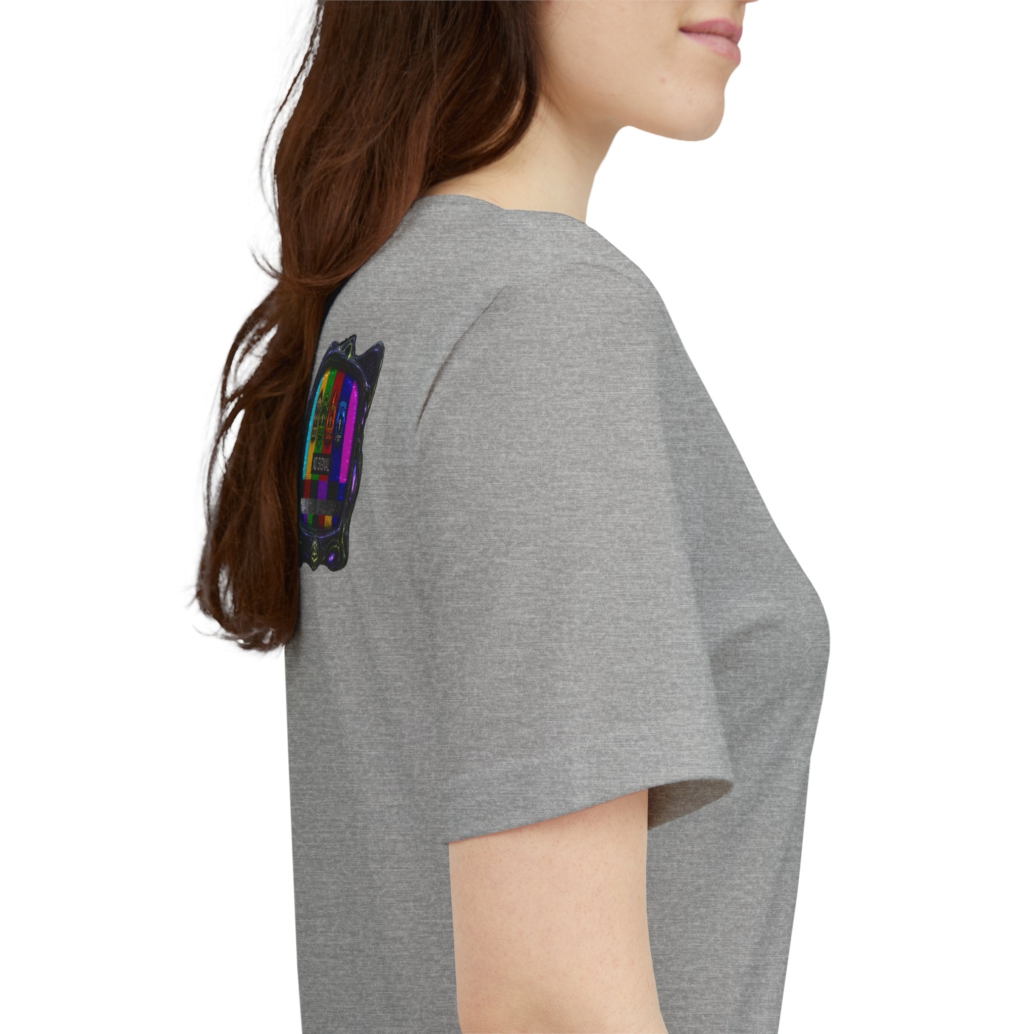 I Survived 2020 — "No Signal" Test Pattern Tee Alien Broadcast Finale Summer Premiere Unisex Jersey Short Sleeve Tee