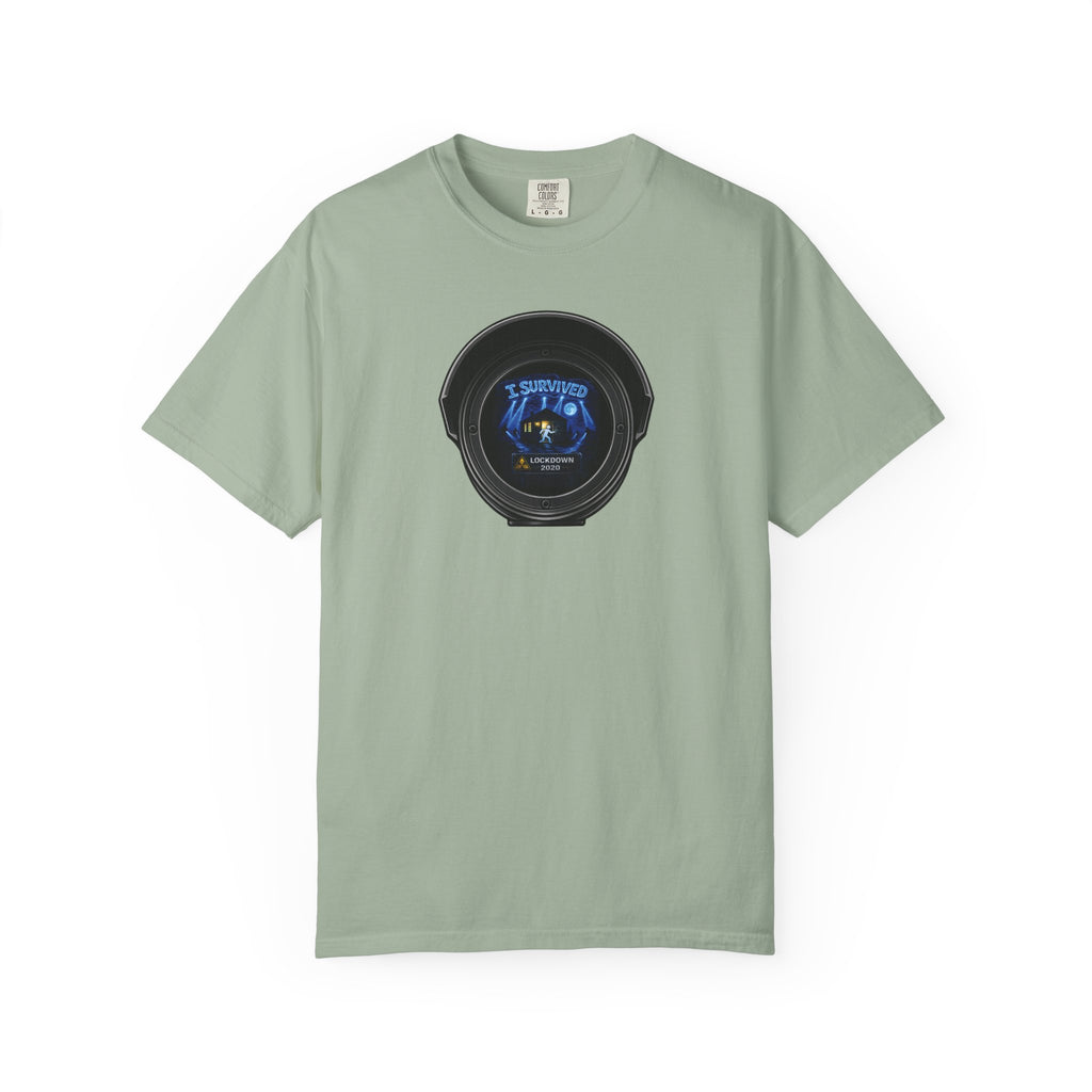 I Survived 2020 —  LOCKDOWN S3:E3: Director's Cut "Remote Schooling" Unisex Garment-Dyed T-shirt