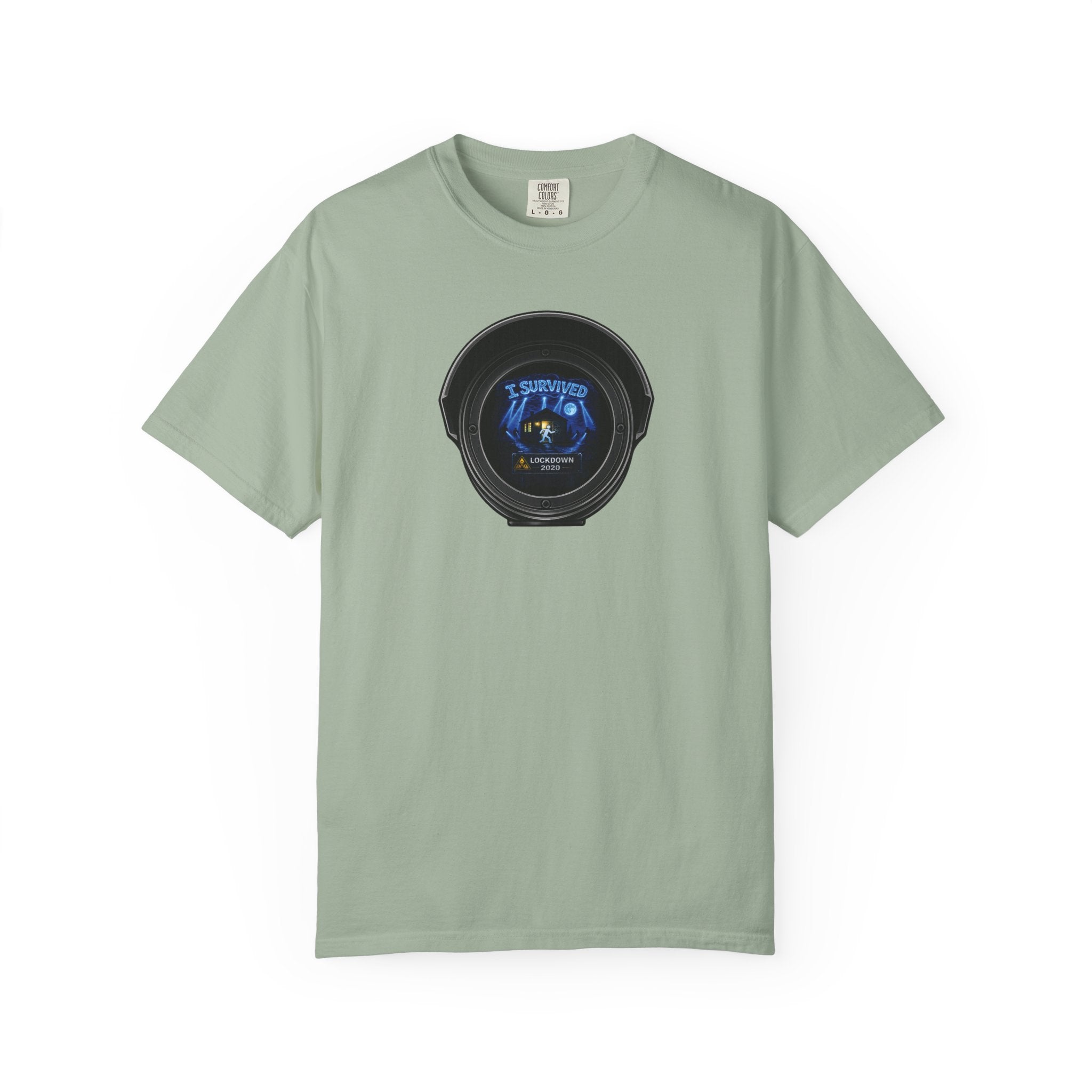 I Survived 2020 —  LOCKDOWN S3:E3: Director's Cut "Remote Schooling" Unisex Garment-Dyed T-shirt