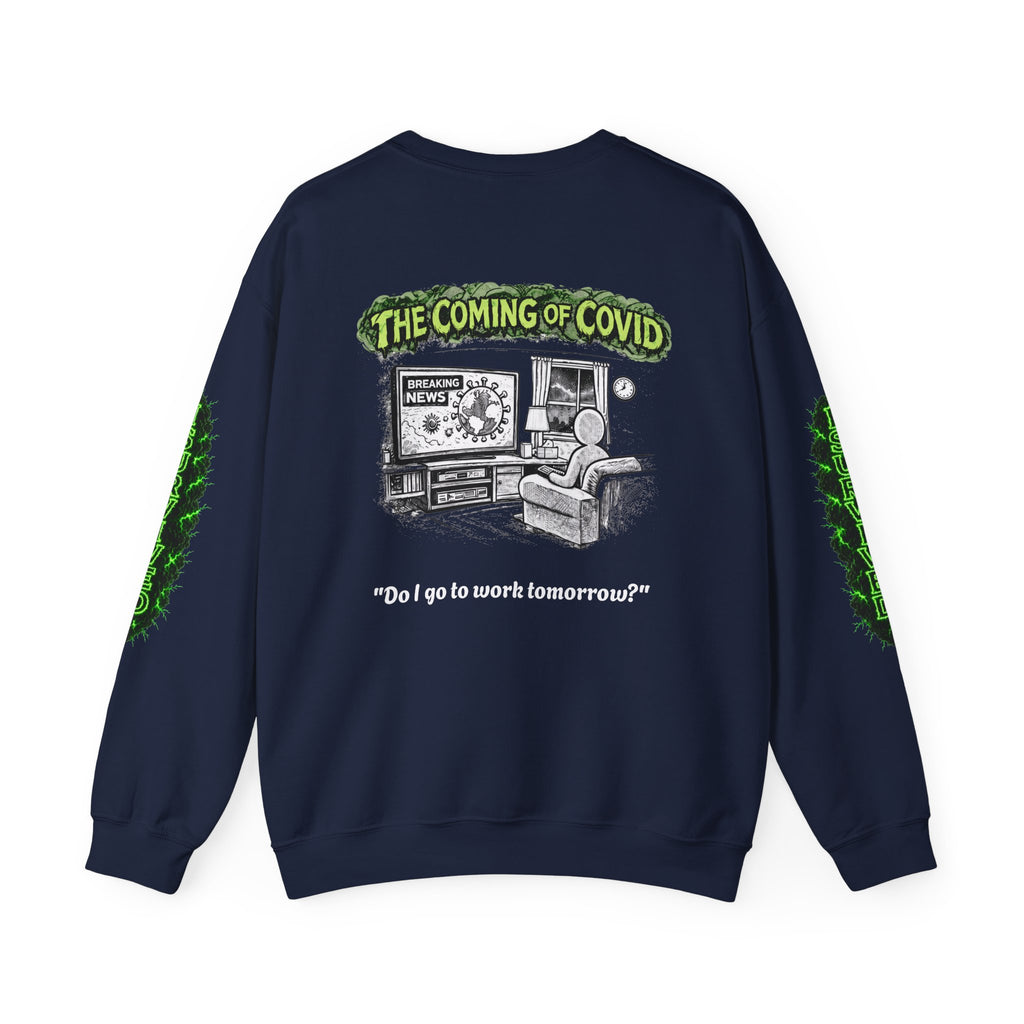 I Survived 2020 — Director's Cut S1:E2 "The Coming of COVID" | Pandemic Edition Unisex Heavy Blend™ Crewneck Sweatshirt