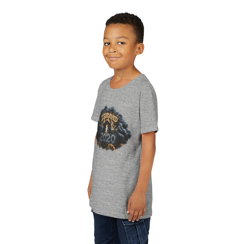 I Survived 2020 — Director's Cut Original Design Teaser Tee | Season 1 Premiere Drop Youth Short Sleeve Tee