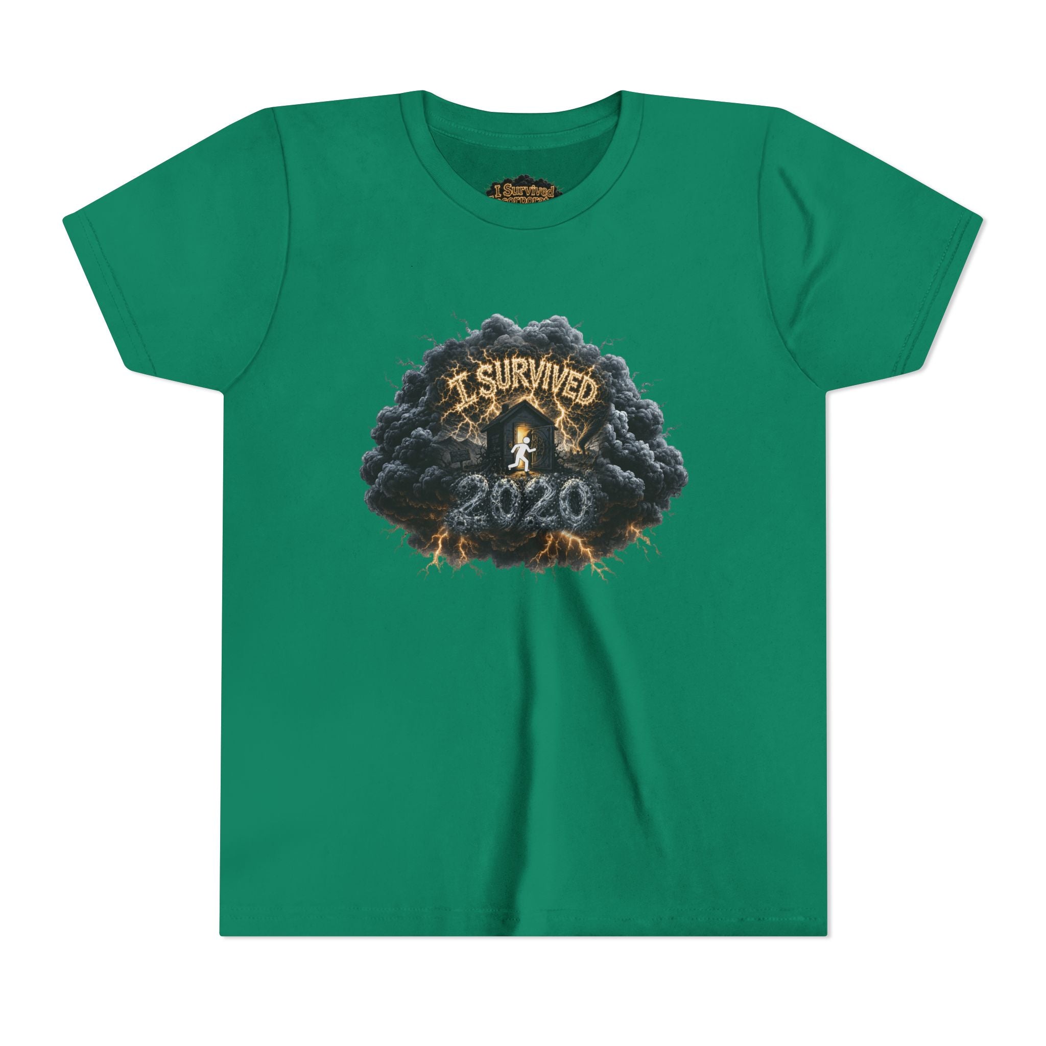 I Survived 2020 — Original PILOT Design: Director's Cut Youth Short Sleeve Tee