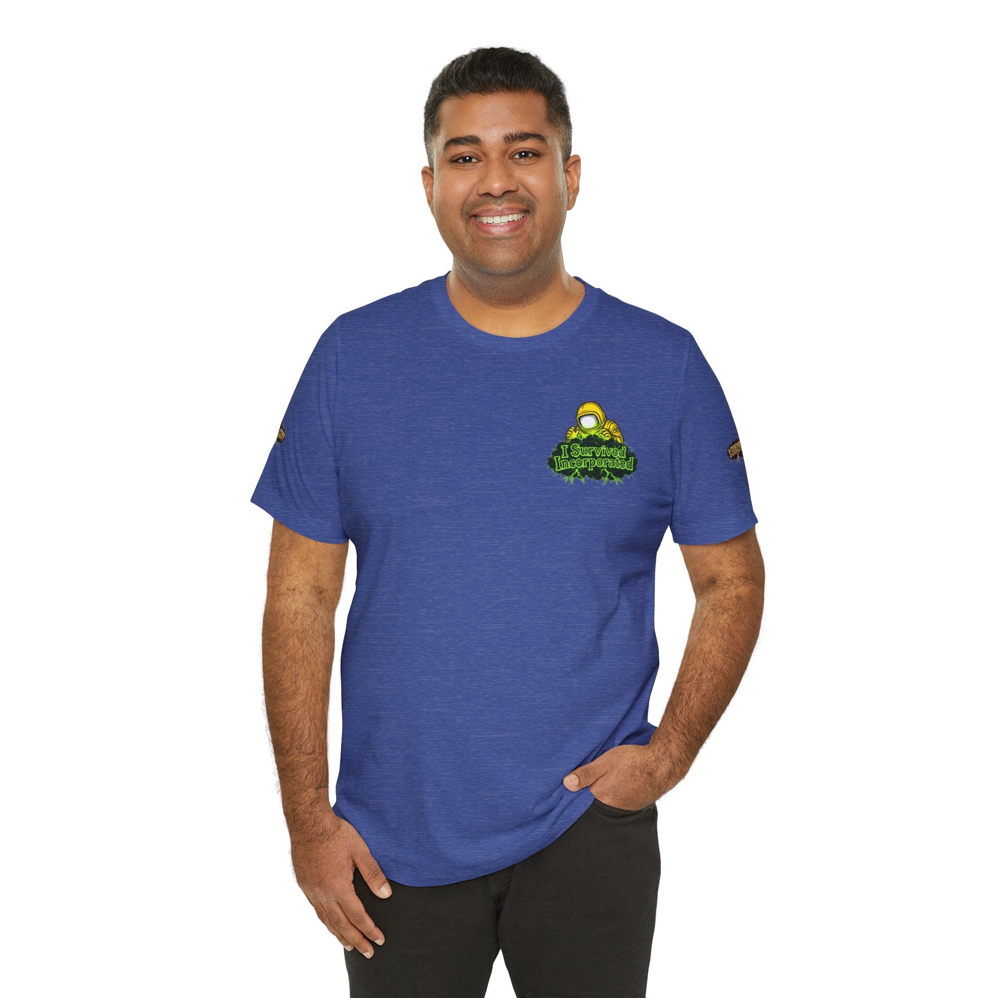I Survived 2020 — "Please Stand By" Test Pattern Toxic Signal Tee Special Edition Summer Premiere Unisex Jersey Short Sleeve Tee