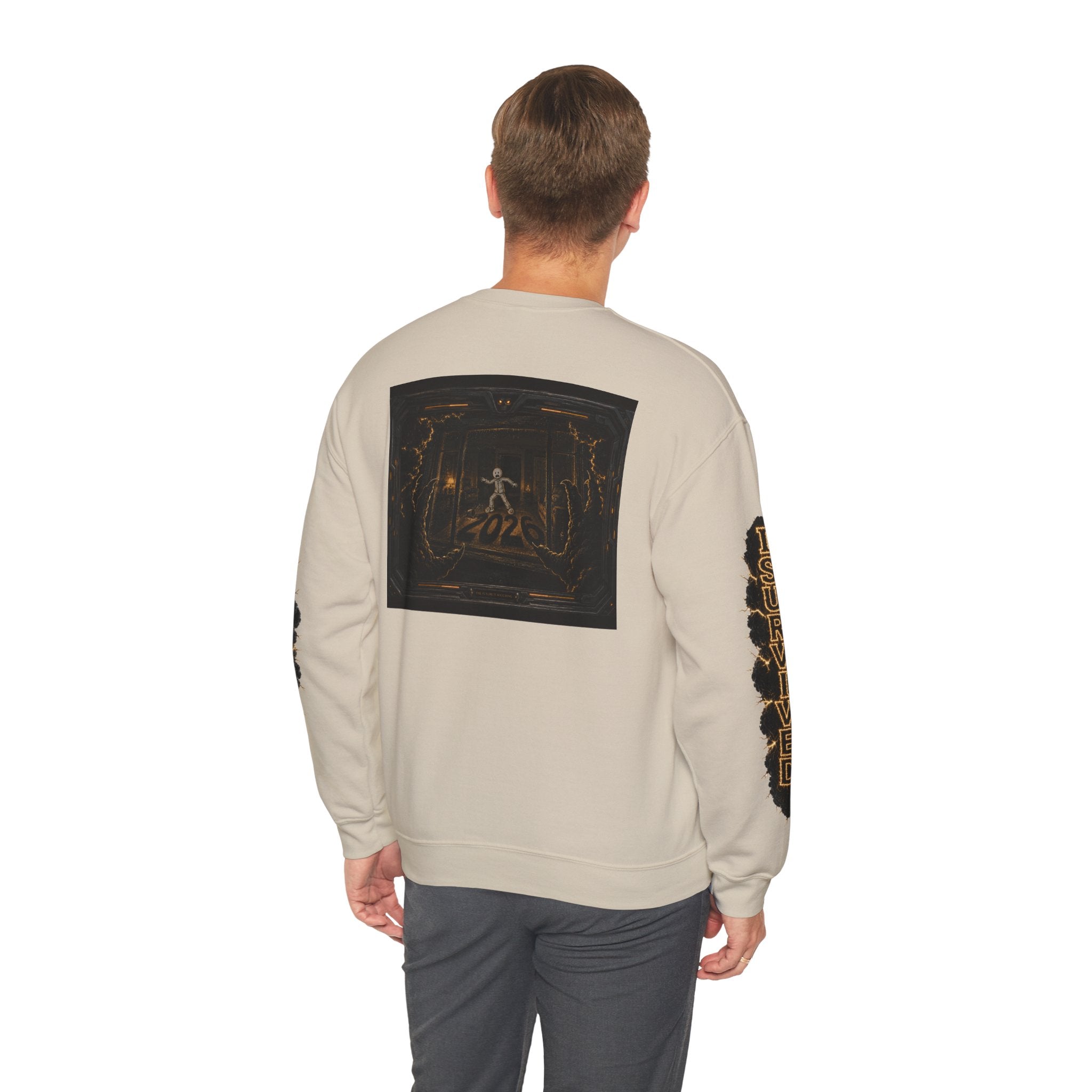 I Survived 2020 — Original PILOT Design: Director's Cut Special Edition Unisex Heavy Blend™ Crewneck Sweatshirt
