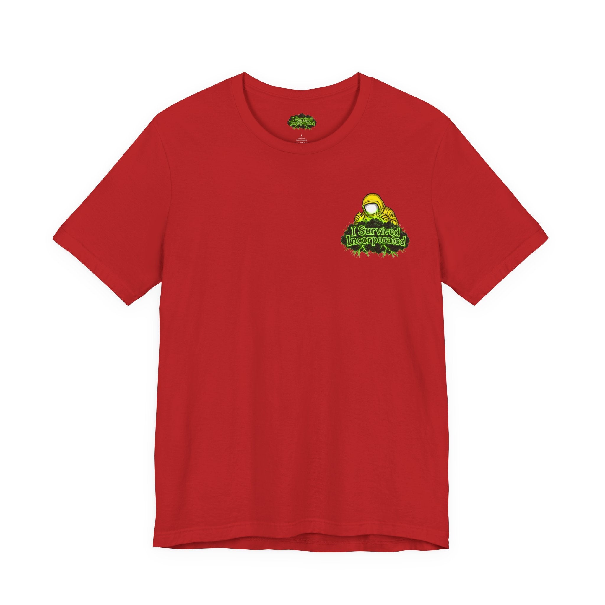 I Survived 2020 — "Please Stand By" Test Pattern Toxic Signal Tee Summer Premiere Unisex Jersey Short Sleeve Tee