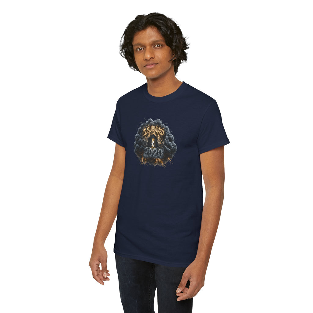 I Survived 2020 — Original PILOT Design: Director's Cut Unisex Heavy Cotton Tee