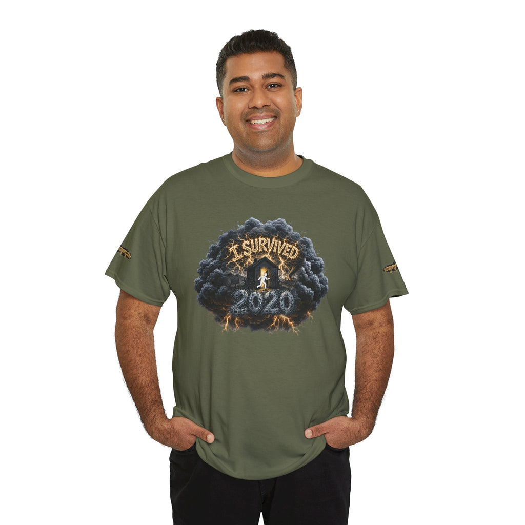 I Survived 2020 — Director's Cut Original Design Teaser Tee | Season 1 Premiere Drop Unisex Heavy Cotton Tee (SPECIAL EDITION)