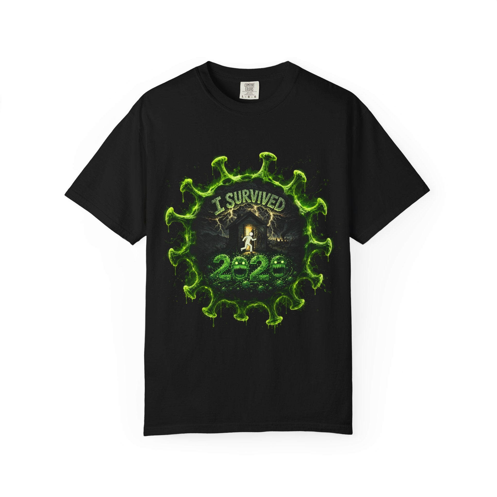 I Survived 2020 — Director's Cut S1:E5 "Delivery Doomsday" | Pandemic Edition Unisex Garment-Dyed T-shirt