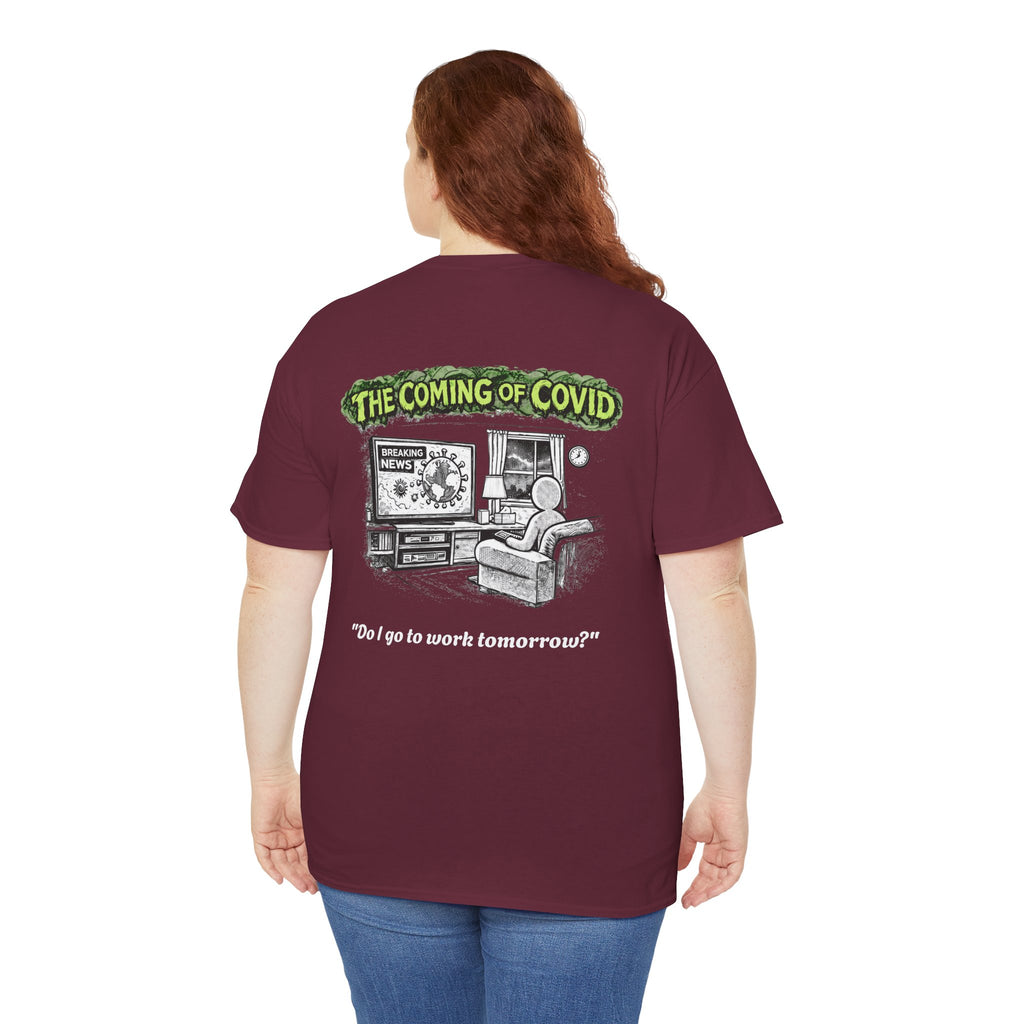 I Survived 2020 — Director's Cut S1:E2 "The Coming of COVID" | Pandemic Edition Unisex Heavy Cotton Tee