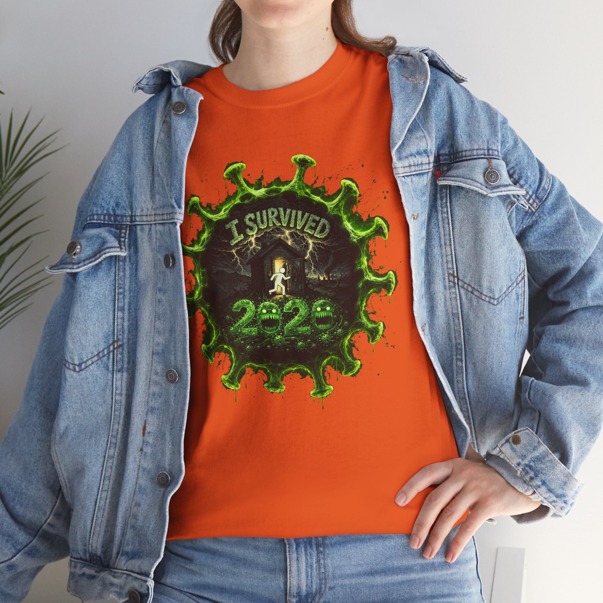 I Survived 2020 — Director's Cut S1:E4 "Mask Madness Mayhem Moment" | Pandemic Edition Unisex Heavy Cotton Tee (SPECIAL EDITION)