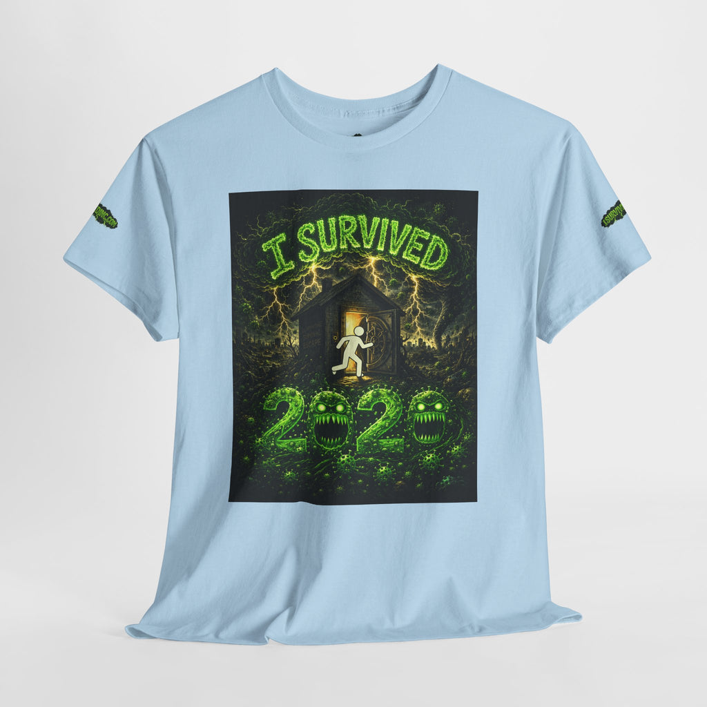I Survived 2020 — S1:E1 "COVID-19: The Coronavirus" | Pandemic Edition Unisex Heavy Cotton Tee (SPECIAL EDITION)