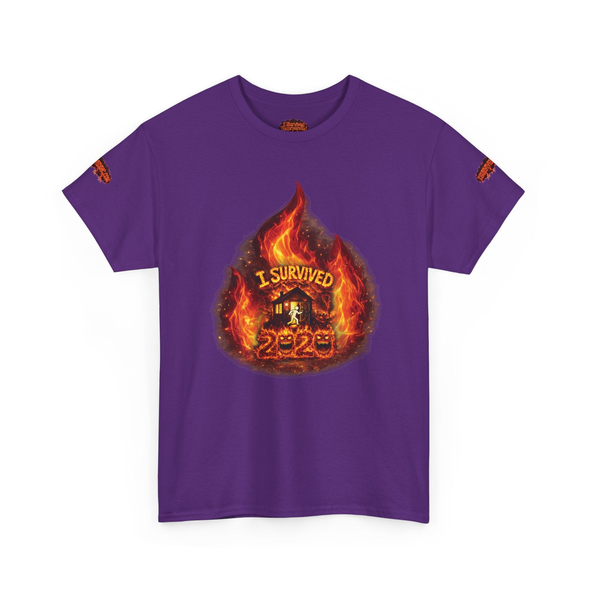 I Survived 2020 — Director's Cut S2:E3 "The California Wildfires" | Wildfire Edition Memorial Unisex Heavy Cotton Tee (SPECIAL EDITION)