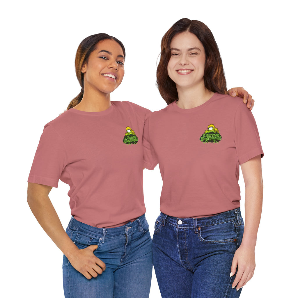 I Survived 2020 — "Please Stand By" Test Pattern Toxic Signal Tee Summer Premiere Unisex Jersey Short Sleeve Tee