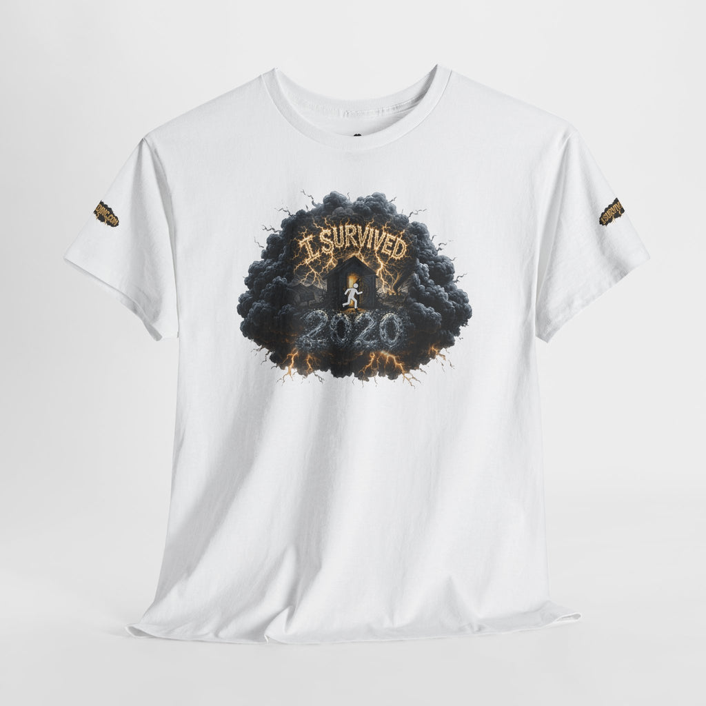 I Survived 2020 — Director's Cut Original Design Teaser Tee | Season 1 Premiere Drop Unisex Heavy Cotton Tee (SPECIAL EDITION)