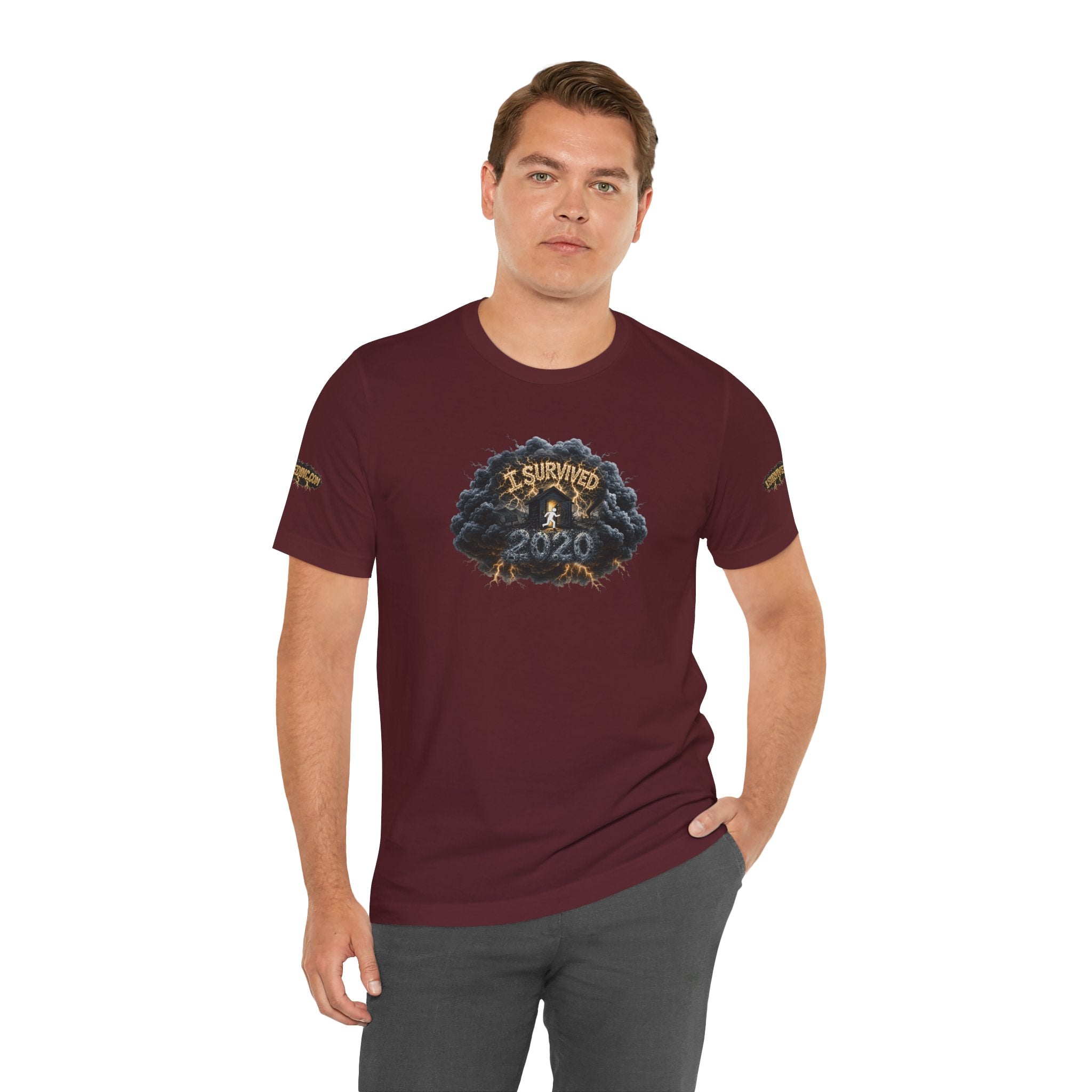 I Survived 2020 — Original PILOT Design: Director's Cut Unisex Jersey Short Sleeve Tee