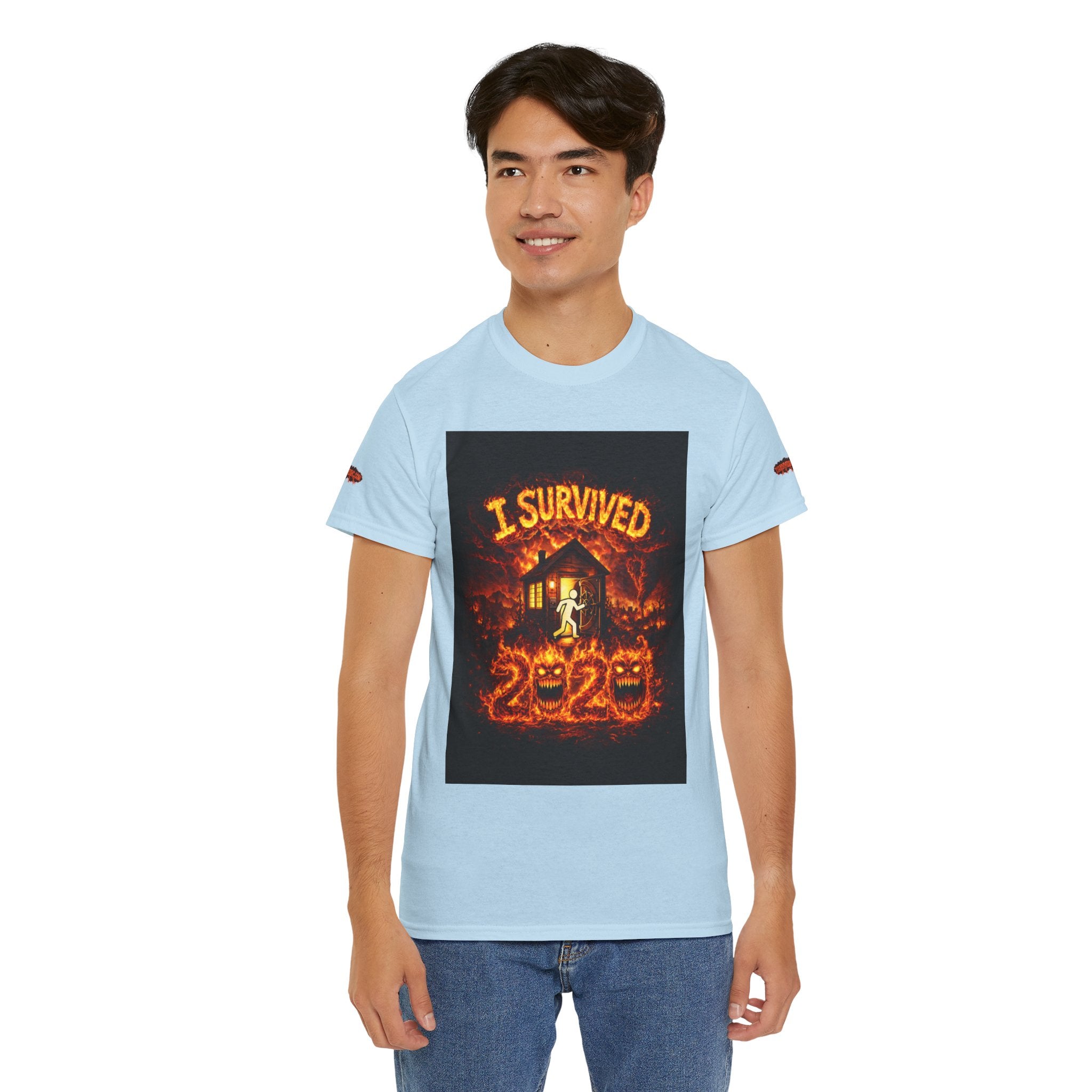 I Survived 2020 — S2:E4 "Western U.S. Wildfire Season" | Mid-Season Finale Pt. 1 | Wildfire Edition Memorial Unisex Heavy Cotton Tee (SPECIAL EDITION)