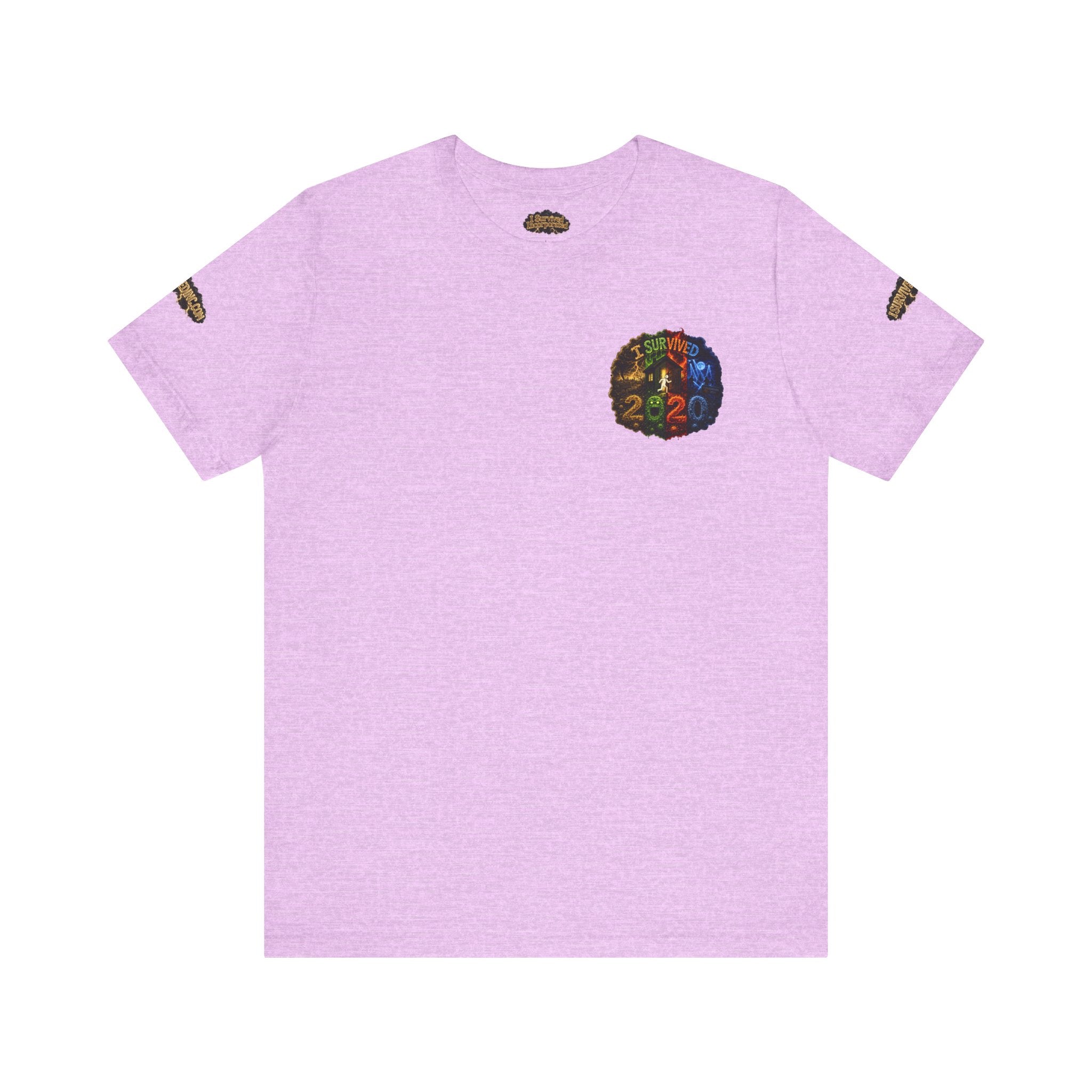 I Survived 2020 — "No Signal" Test Pattern Tee Alien Broadcast Finale Summer Premiere Unisex Jersey Short Sleeve Tee
