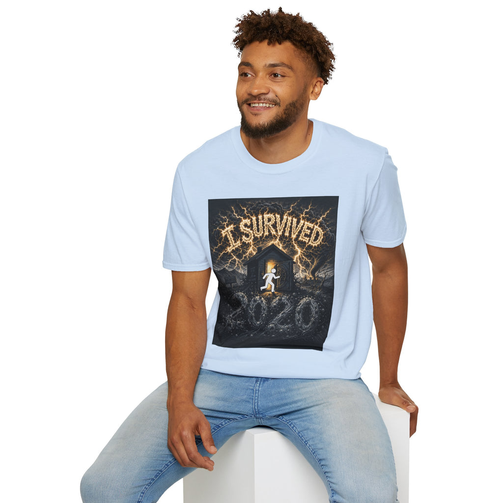 I Survived 2020 — Original PILOT Design Unisex Softstyle T-Shirt