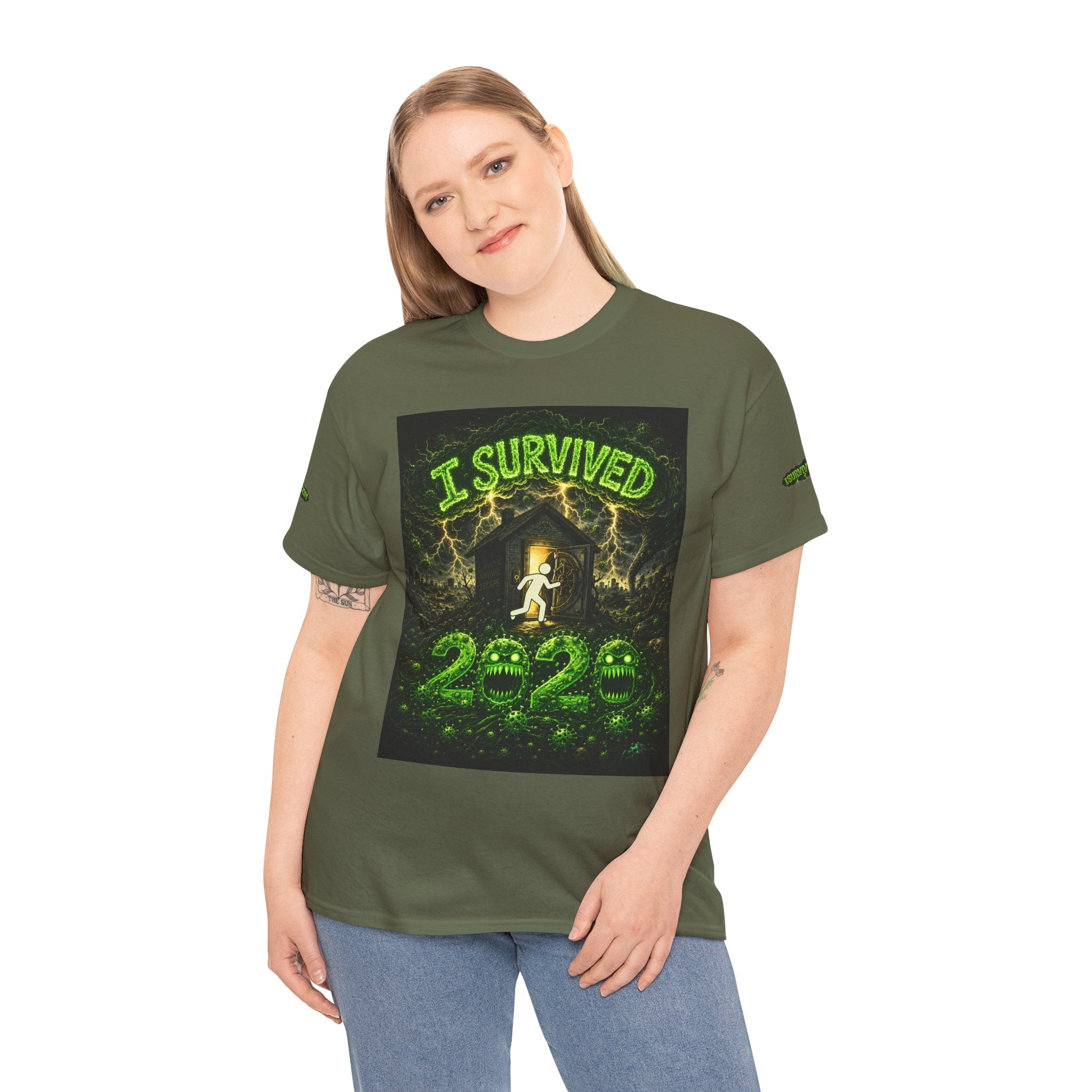 I Survived 2020 — S1:E3 "The Jab!" | Pandemic Edition Unisex Heavy Cotton Tee (Special Edition)