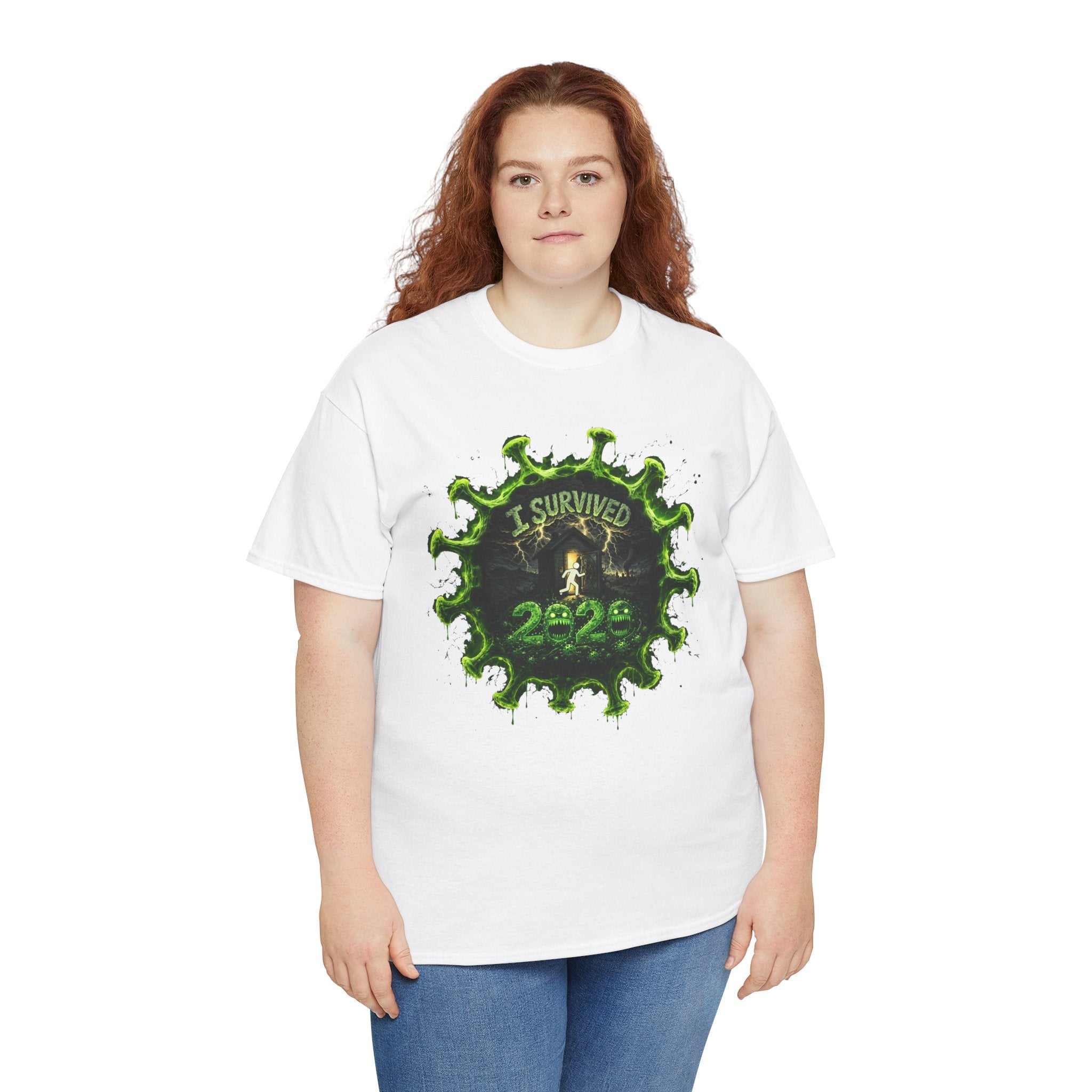 I Survived 2020 — Director's Cut S1:E5 "Delivery Doomsday" | Pandemic Edition Unisex Heavy Cotton Tee