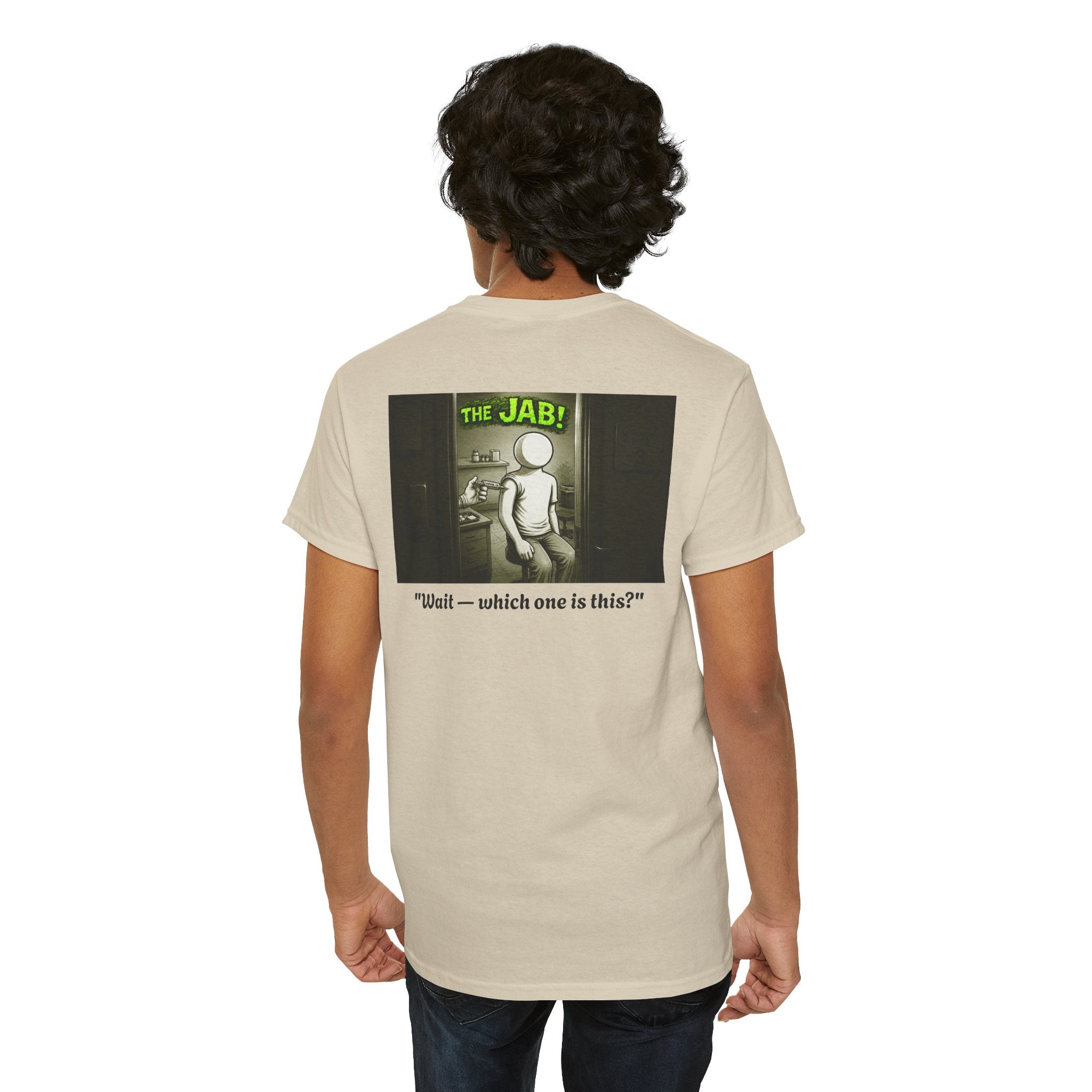 Sobreviví al 2020 — T1:E3 "¡La vacuna!" | Camiseta unisex de algodón grueso Edición Pandemia